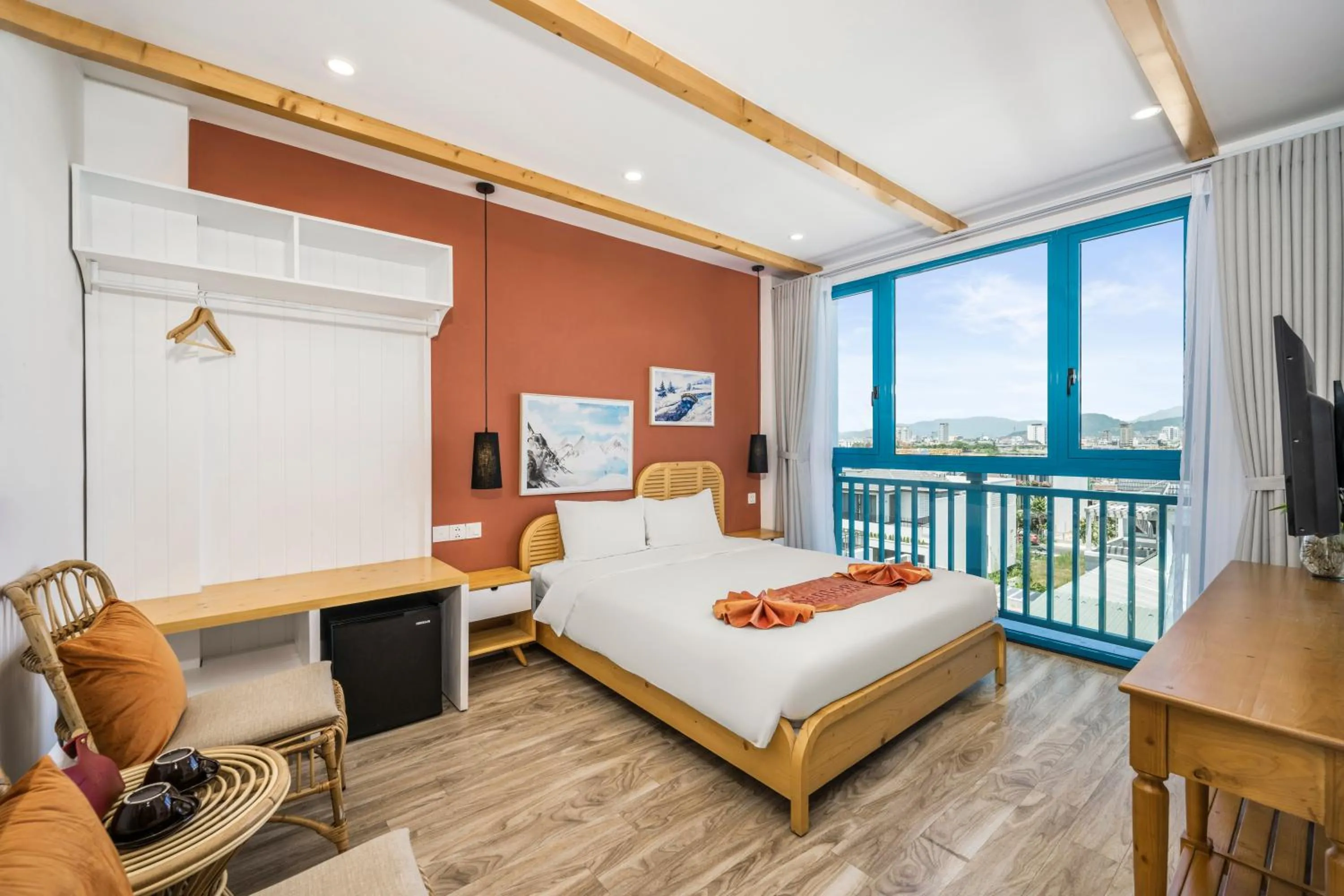 Bedroom in Santori Hotel And Spa