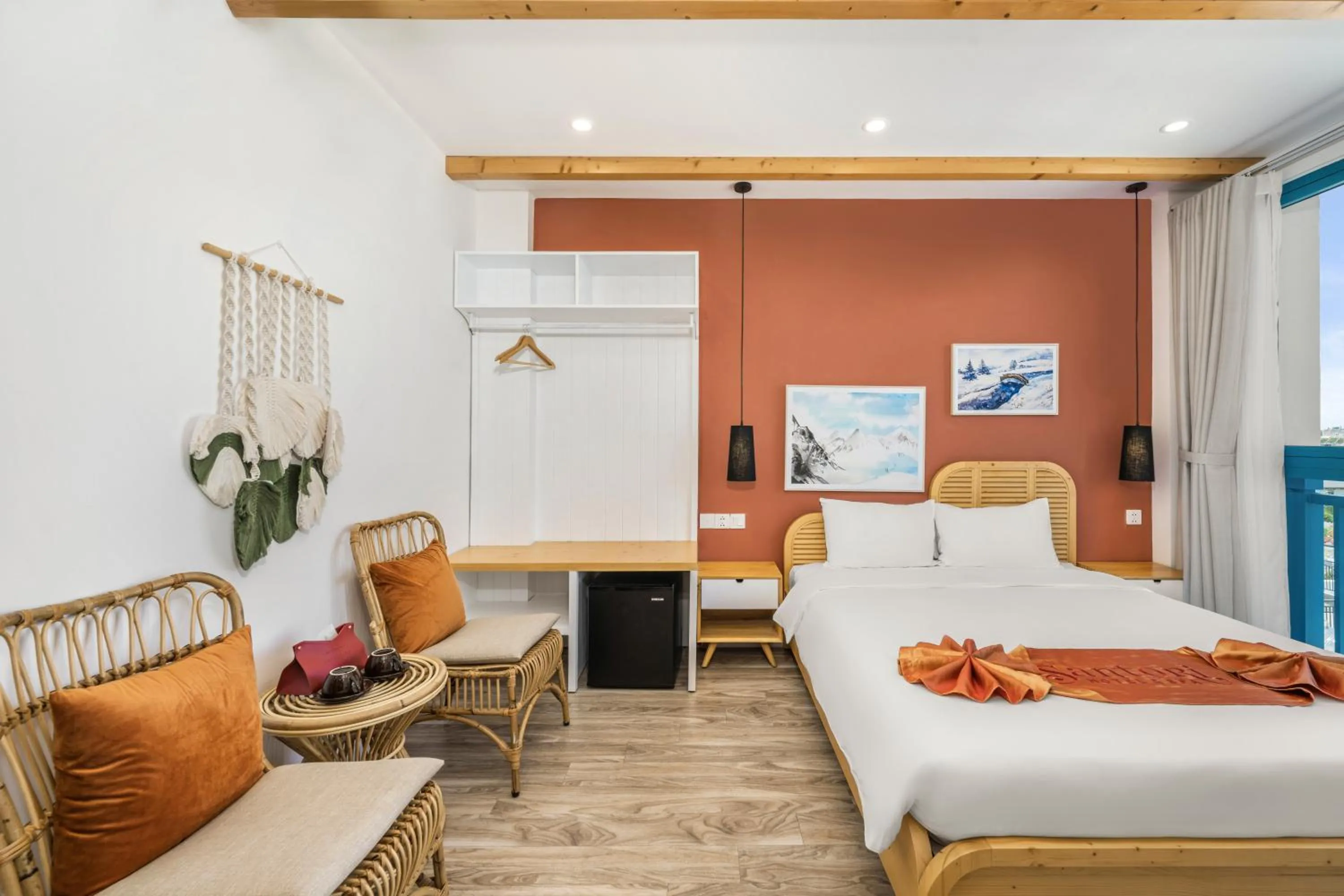 Bedroom in Santori Hotel And Spa