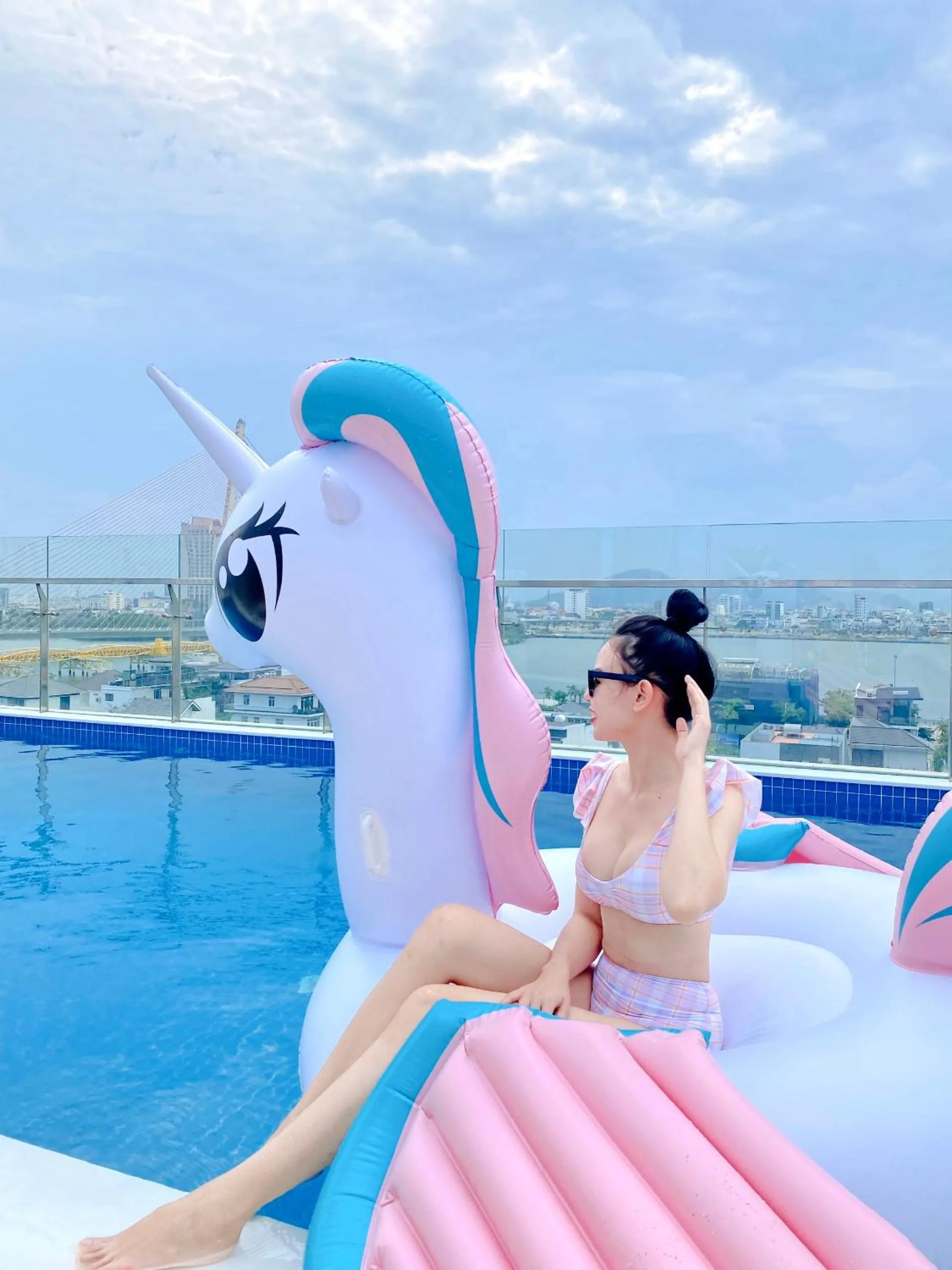 Swimming pool in Santori Hotel And Spa