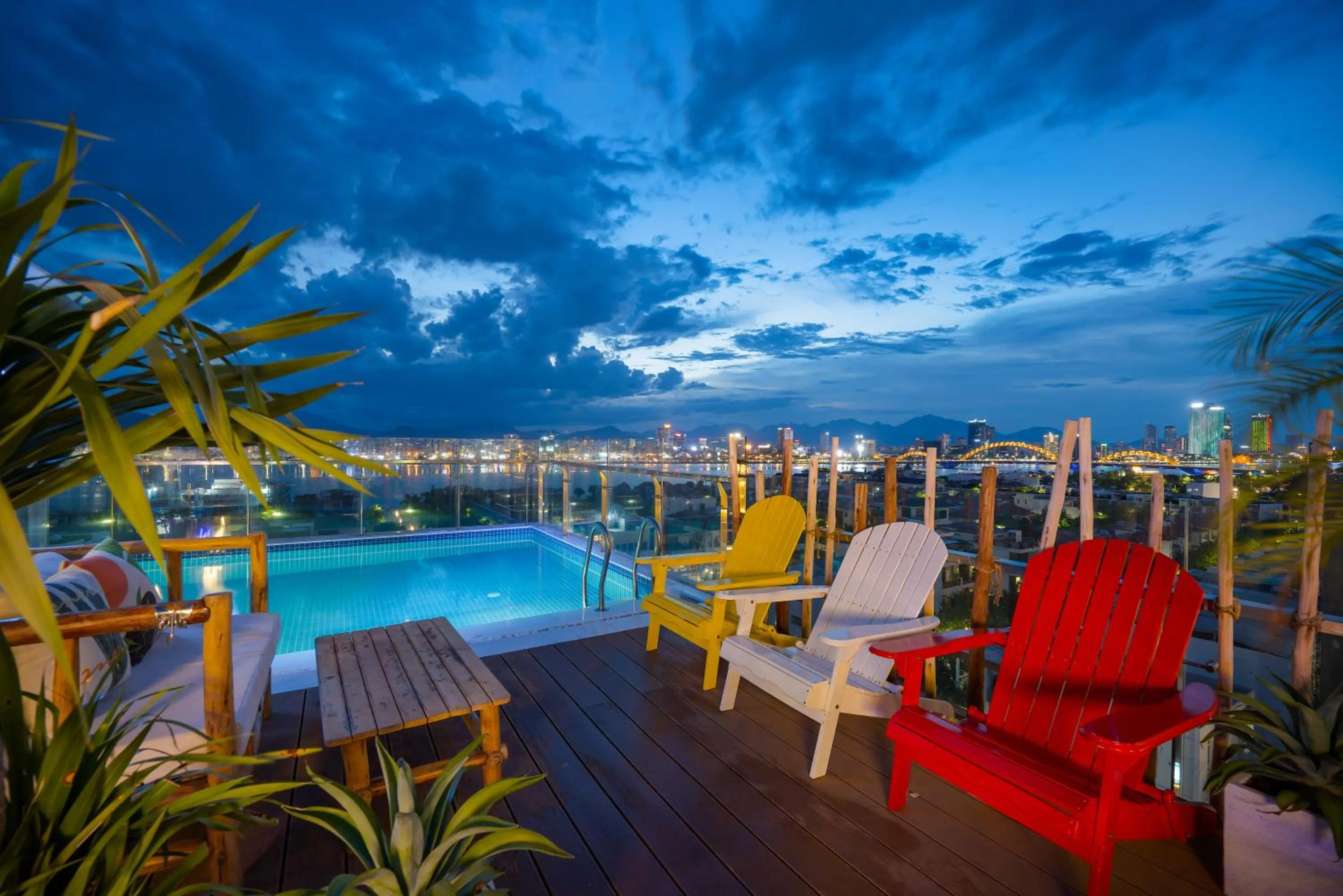 Swimming pool in Santori Hotel And Spa