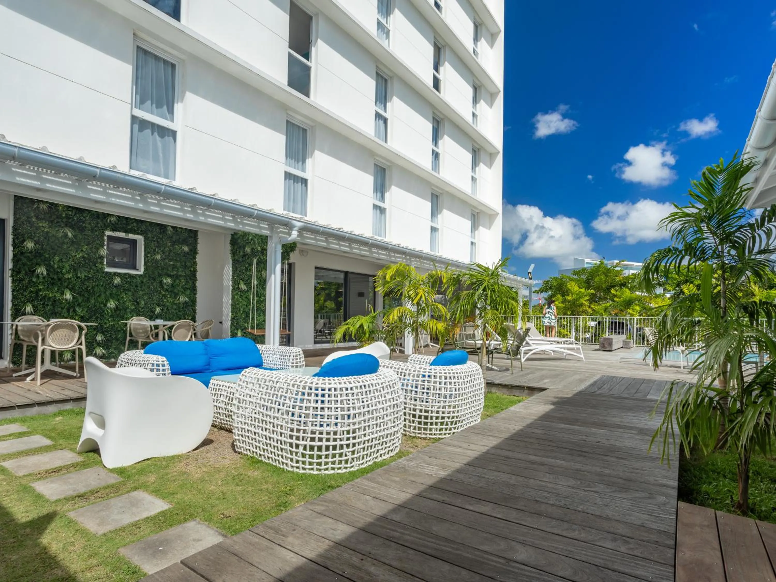 Patio in B&B HOTEL Fort-de-France