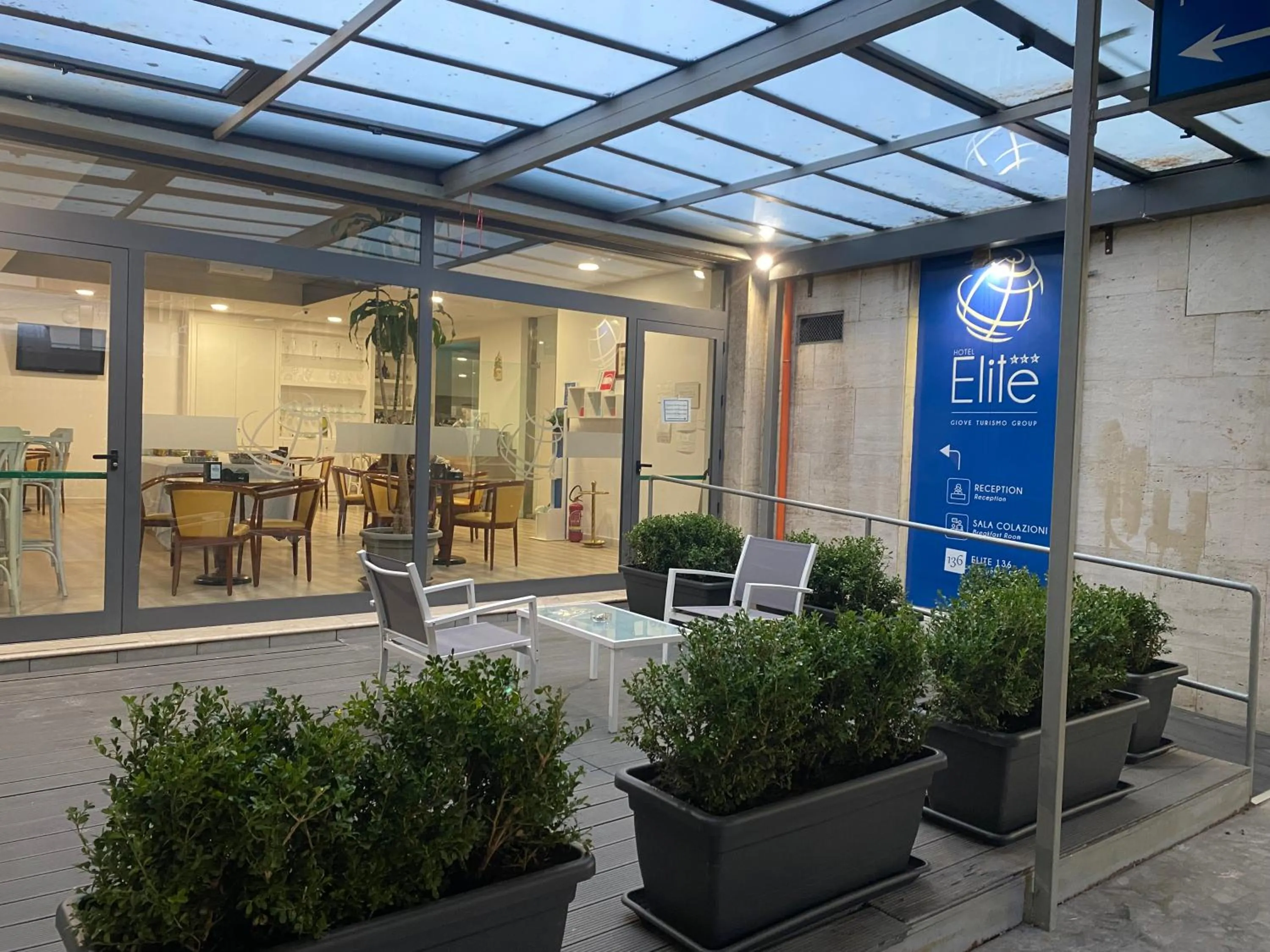 Garden in Hotel Elite Palermo Centro