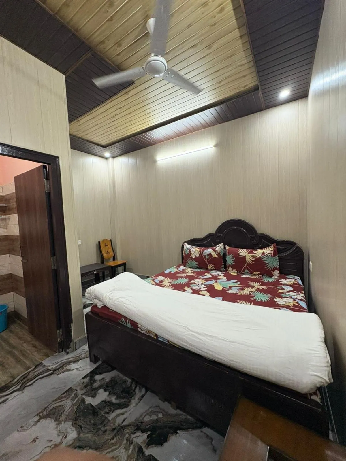 Bed in Chirag Homestay Kainchi
