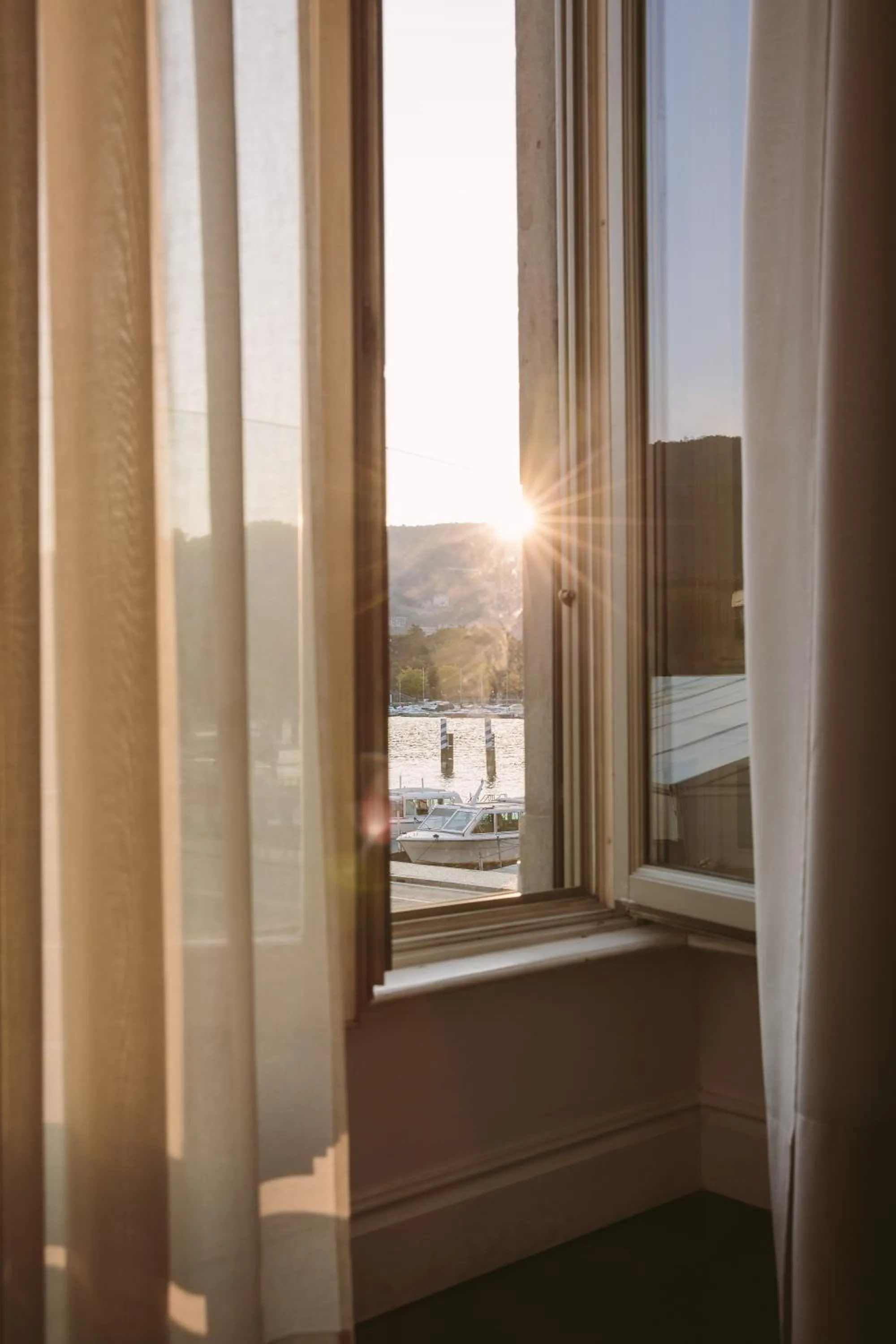 Lake view in Albergo Terminus