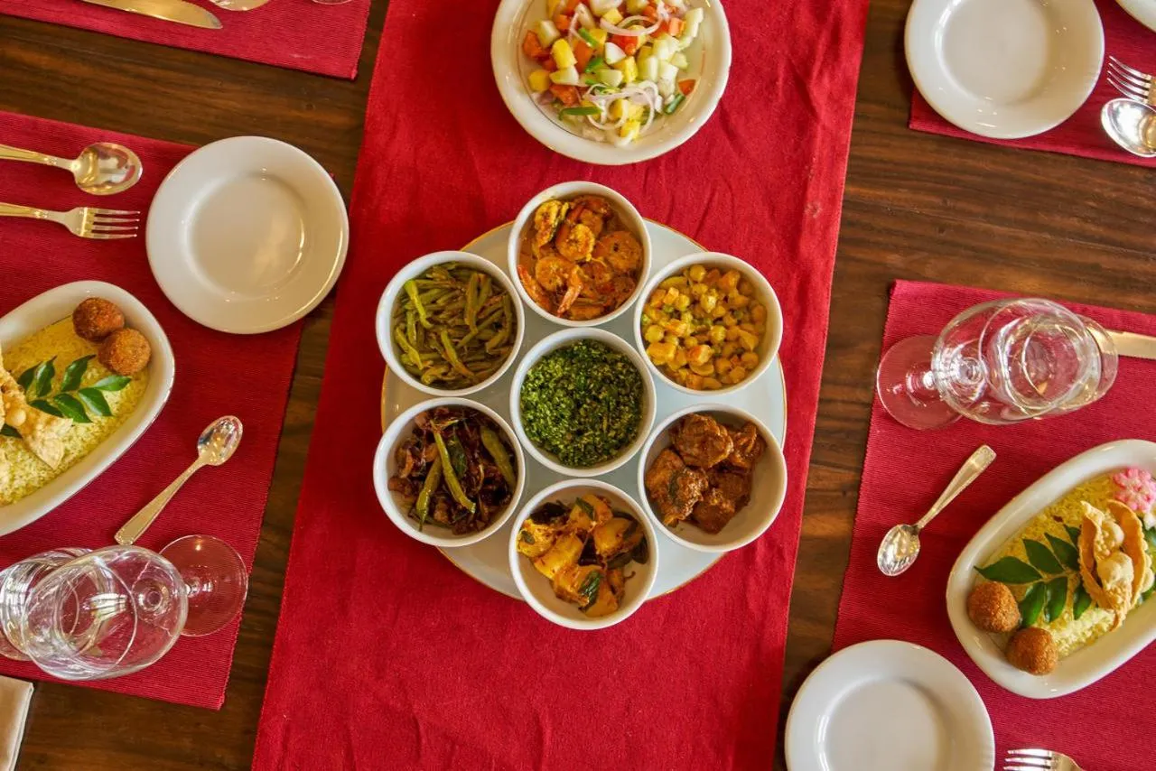 Food in The Divine Villa