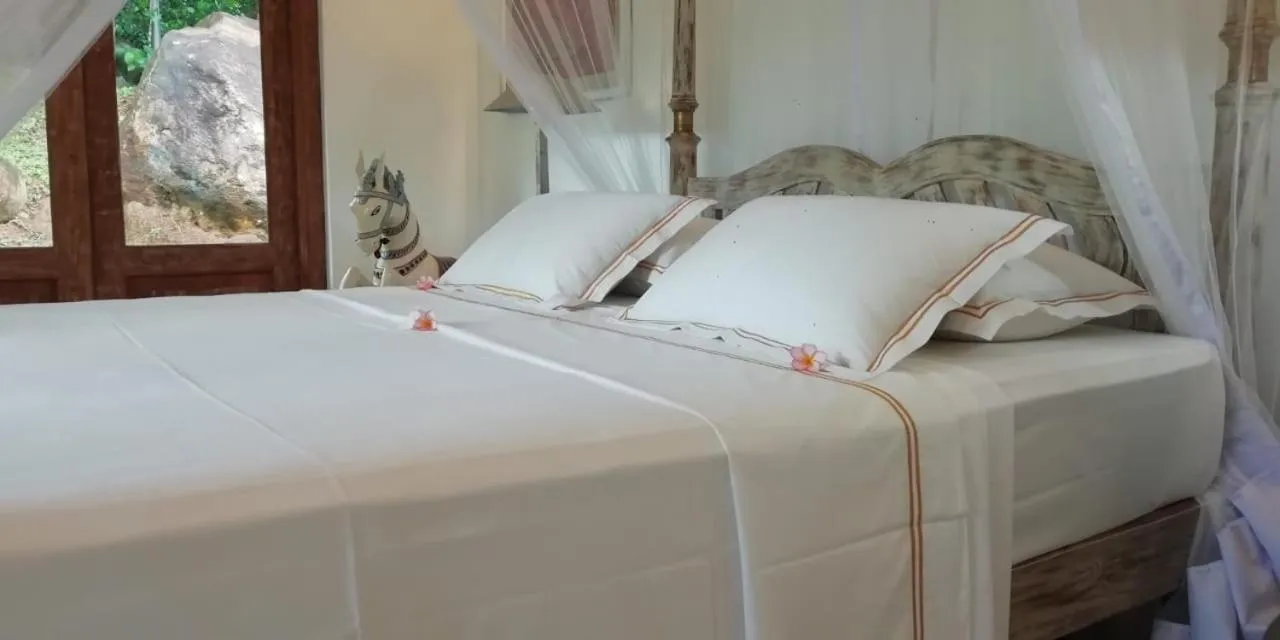 Bed in The Divine Villa
