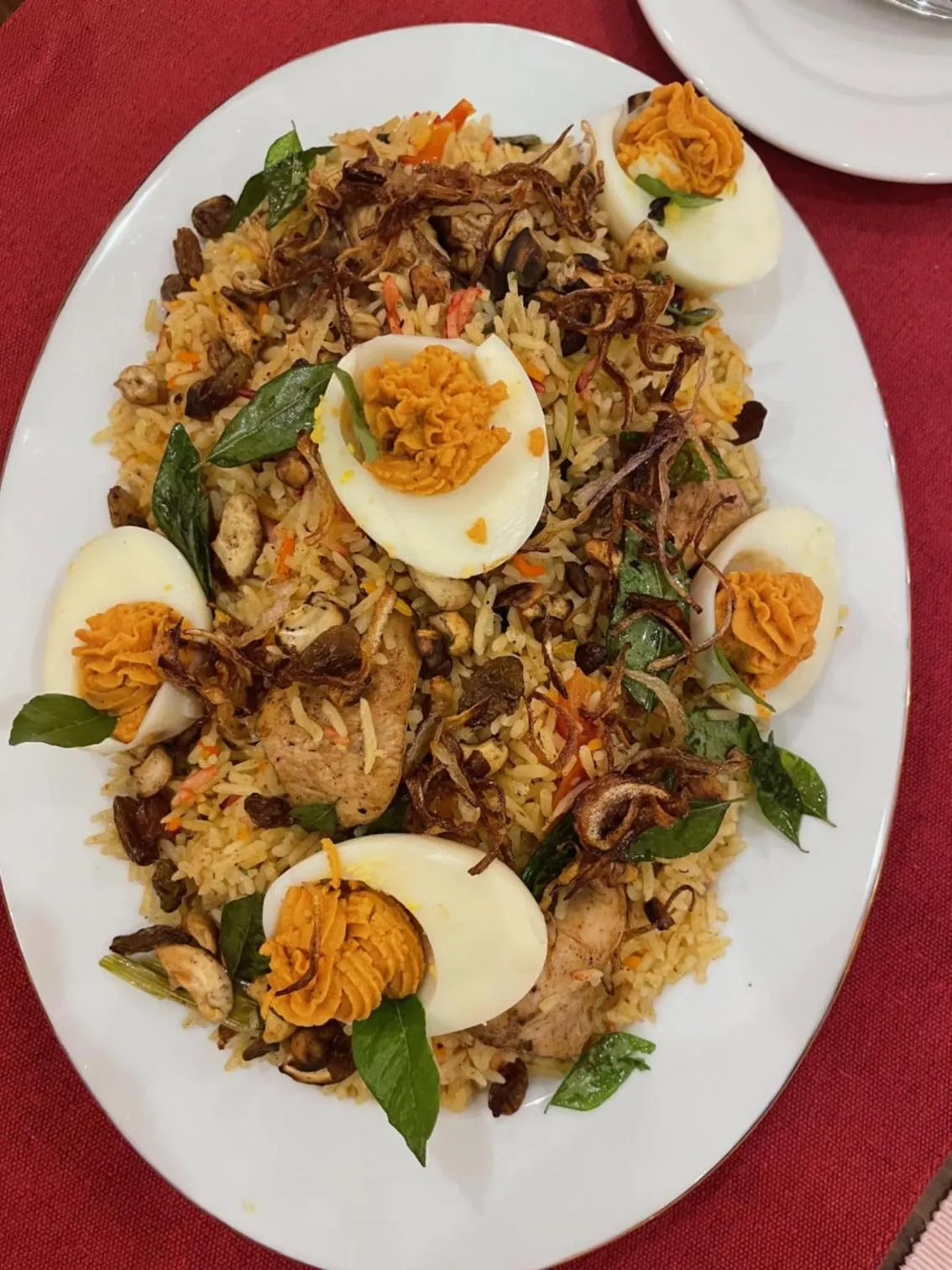 Food in The Divine Villa