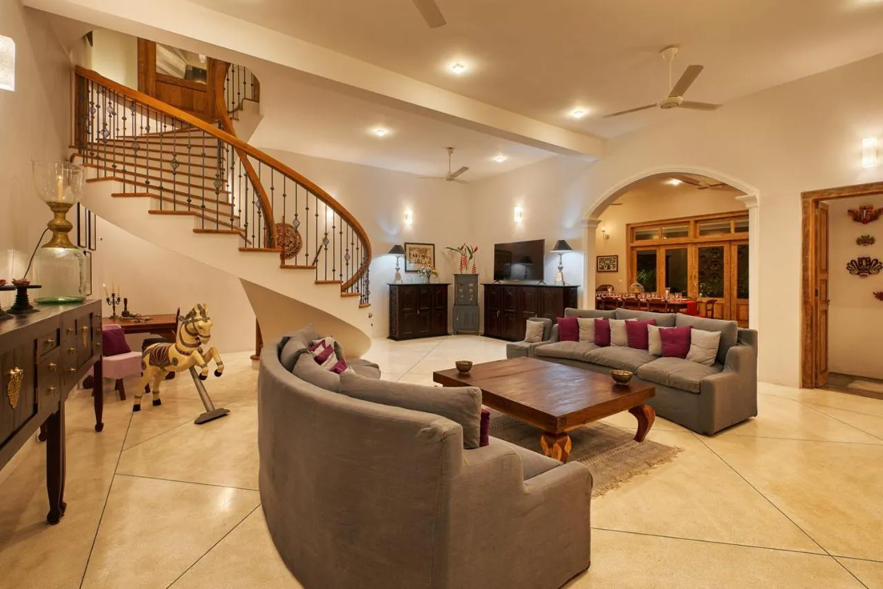 Living room in The Divine Villa