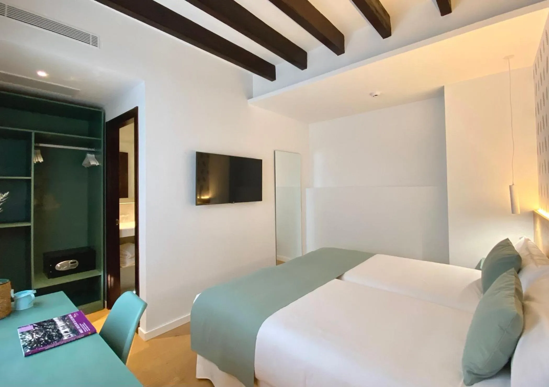 Bed in Alaró Natura Rural Suites