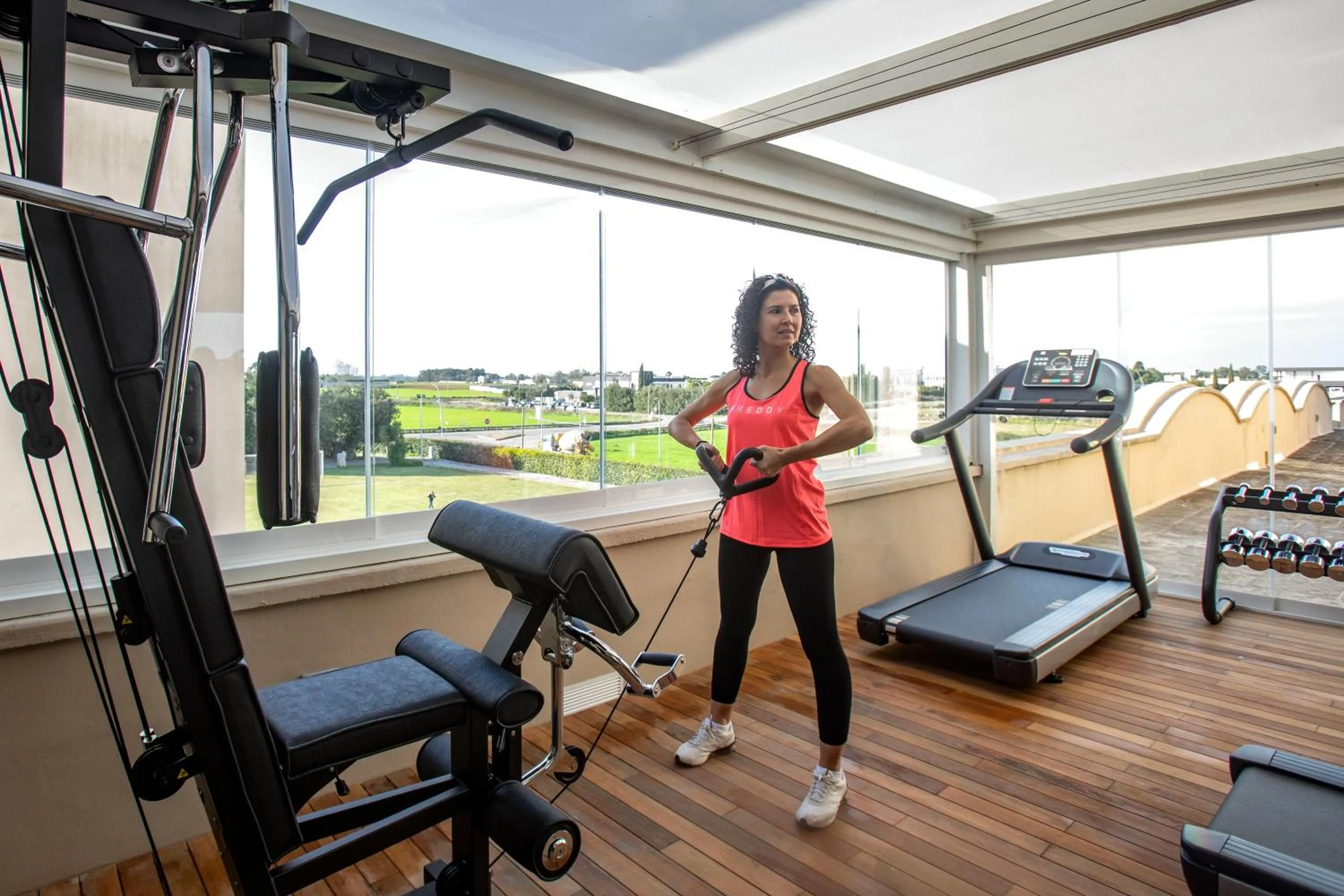 Fitness centre/facilities in Hotel Hermitage