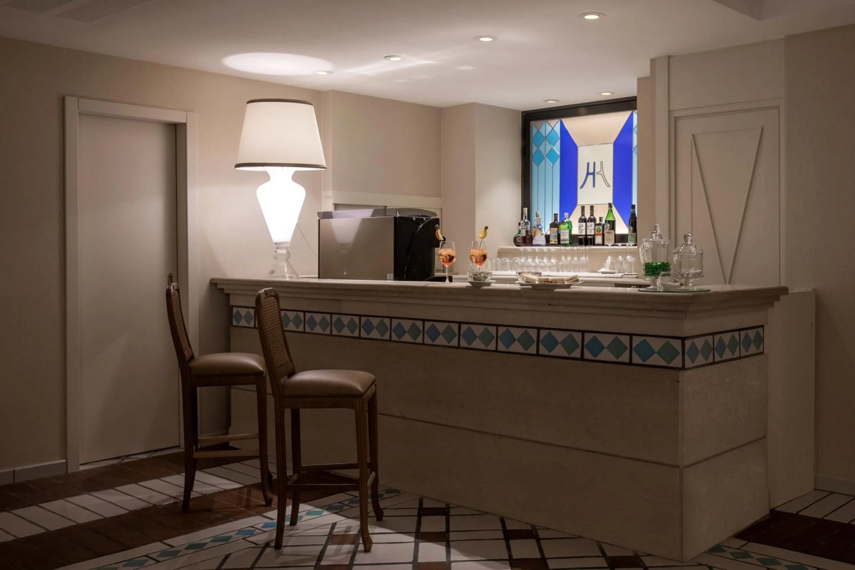 Lounge or bar in Hotel Hermitage