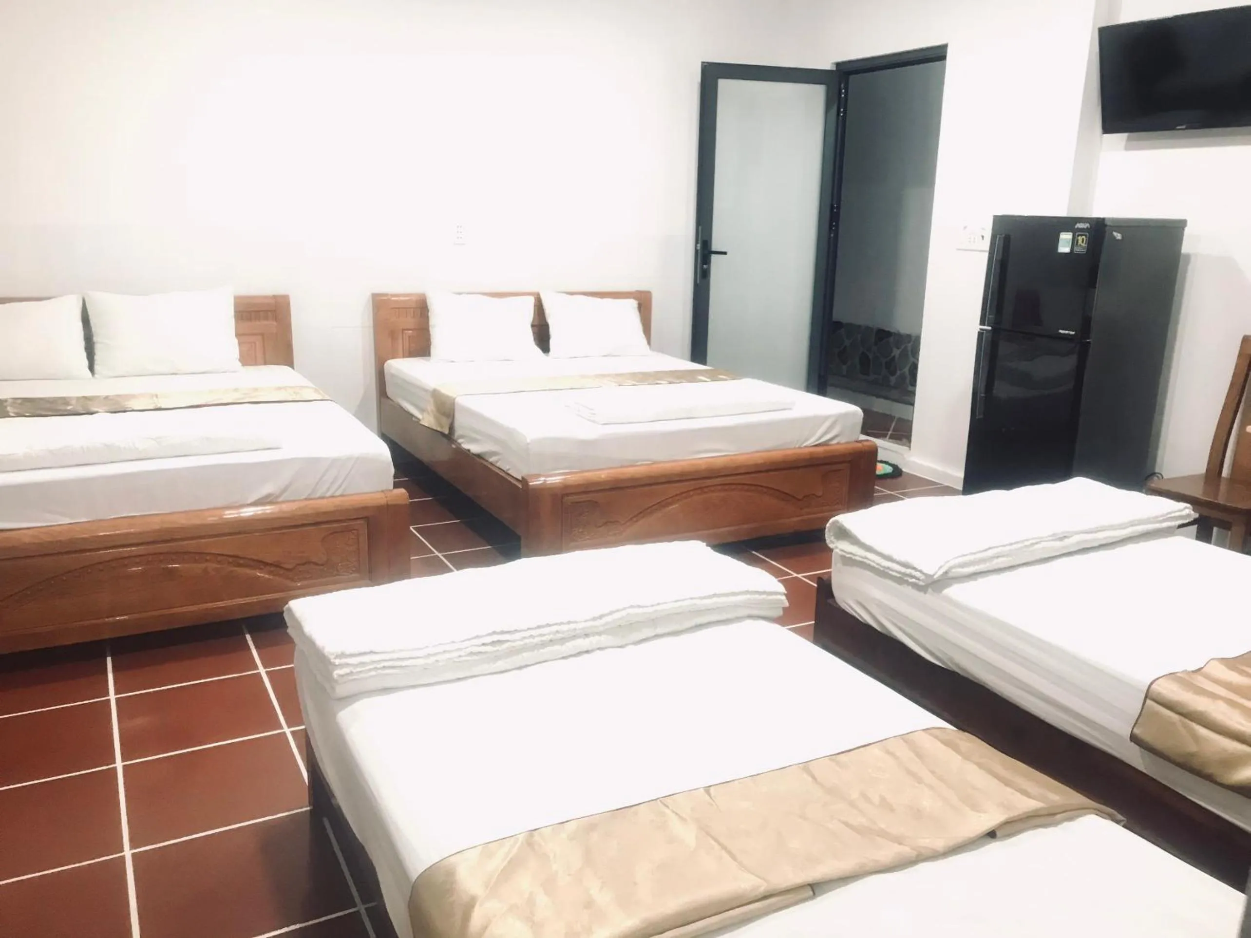 Bed in Khách Sạn Mỹ Hằng