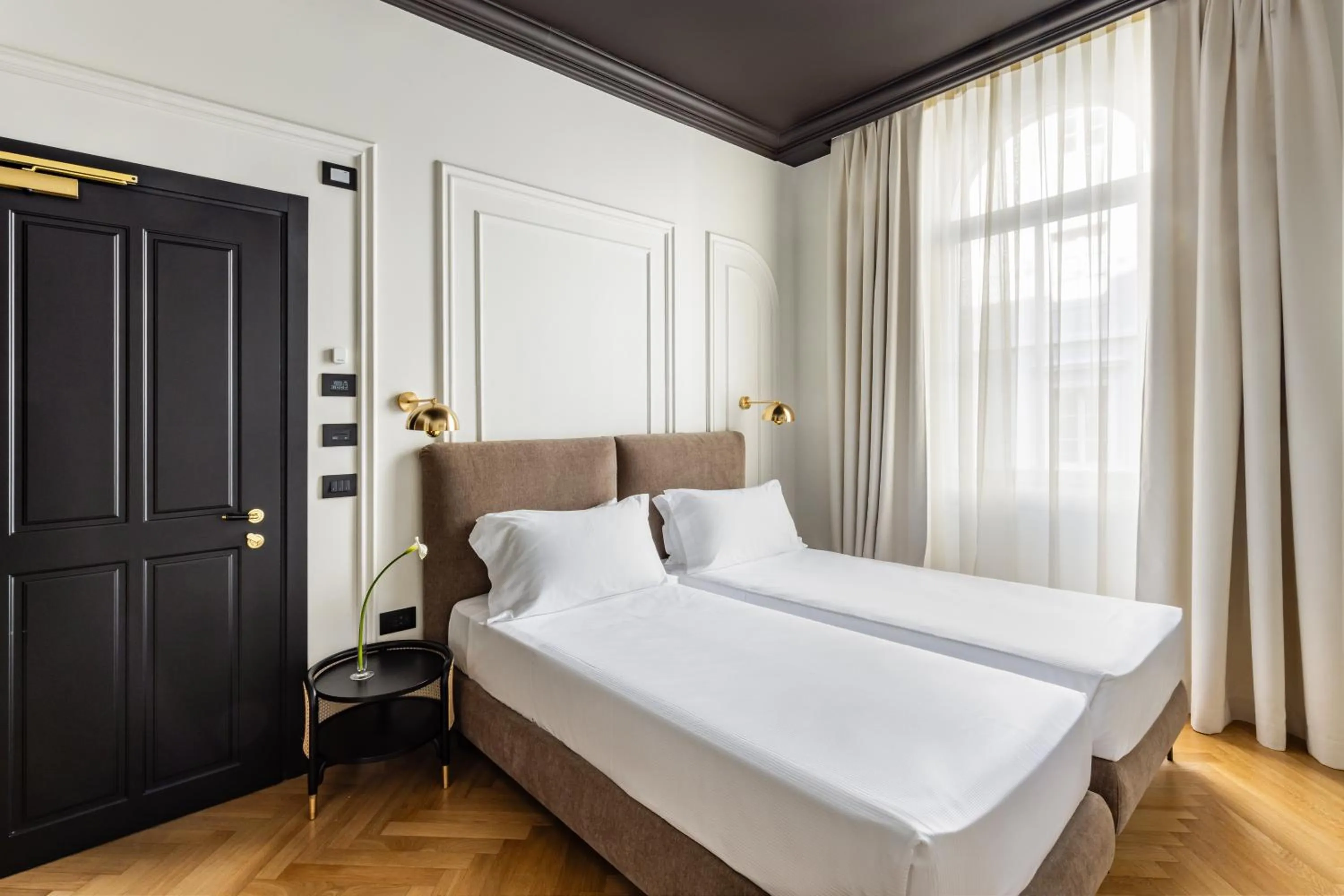 Bed in Hotel Continentale