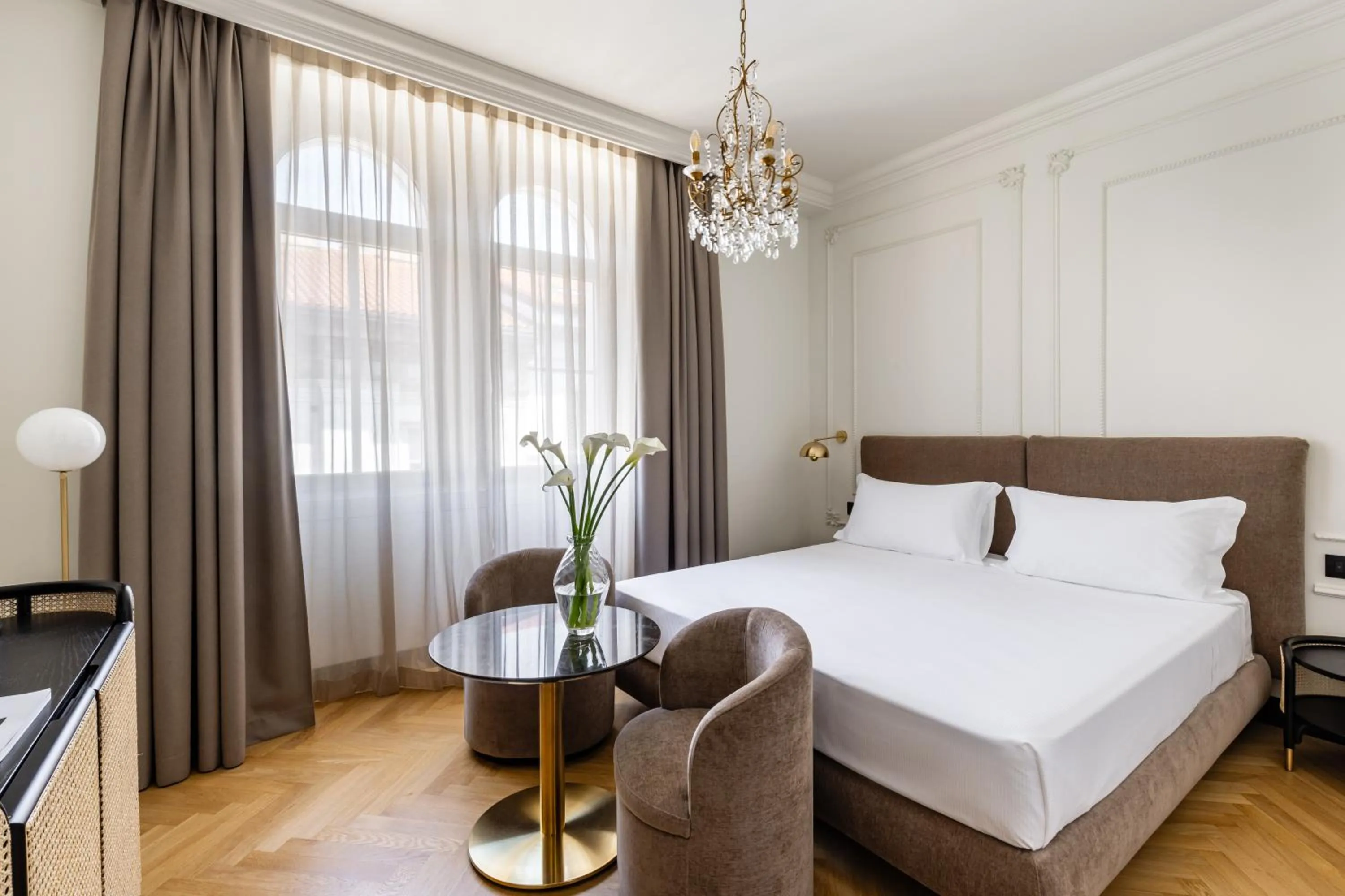 Bed in Hotel Continentale