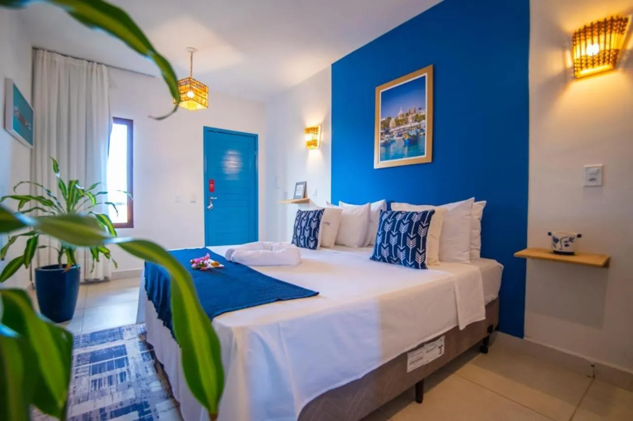 Bed in Pousada Solarium de Gostoso