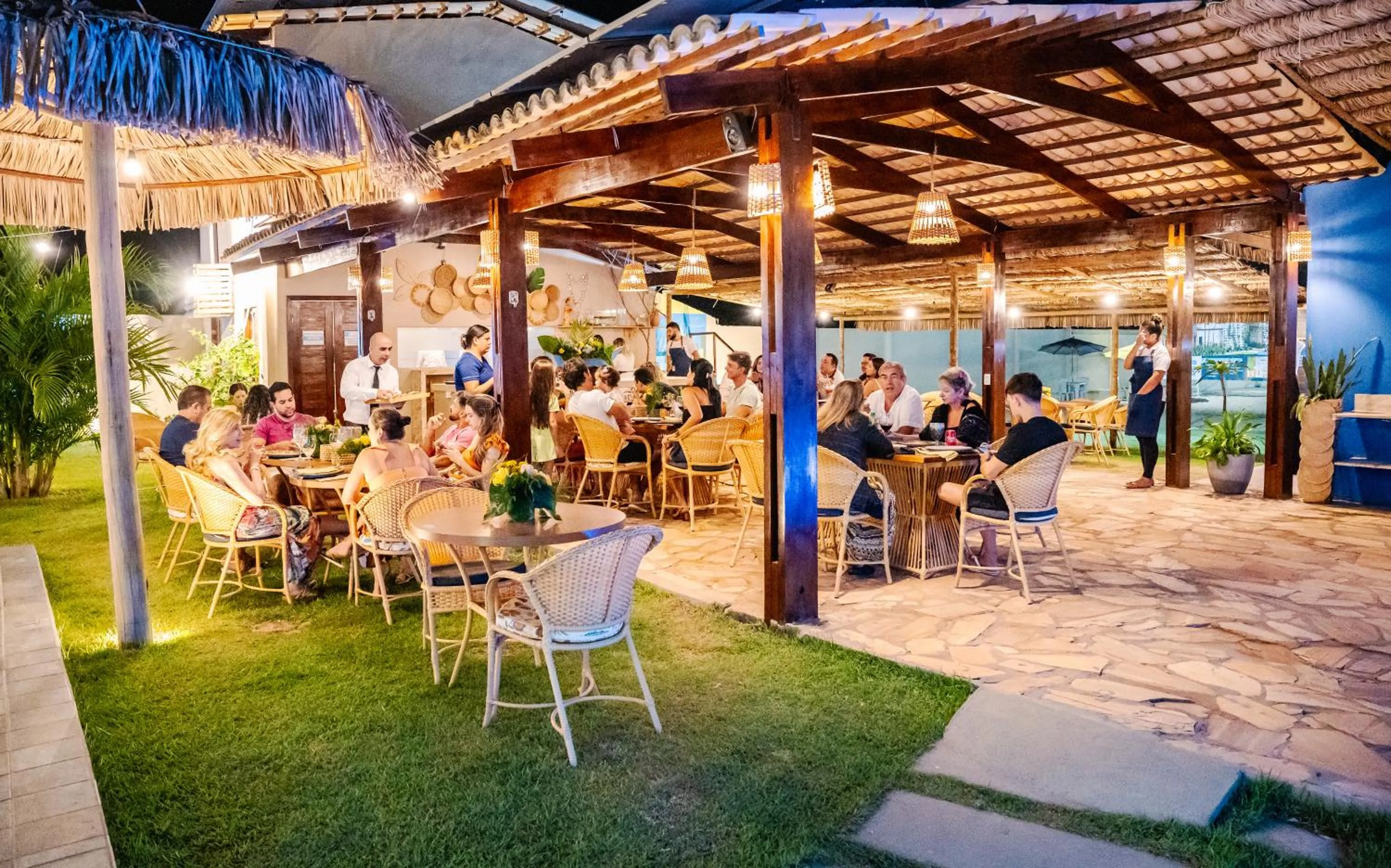 Restaurant/places to eat in Pousada Solarium de Gostoso