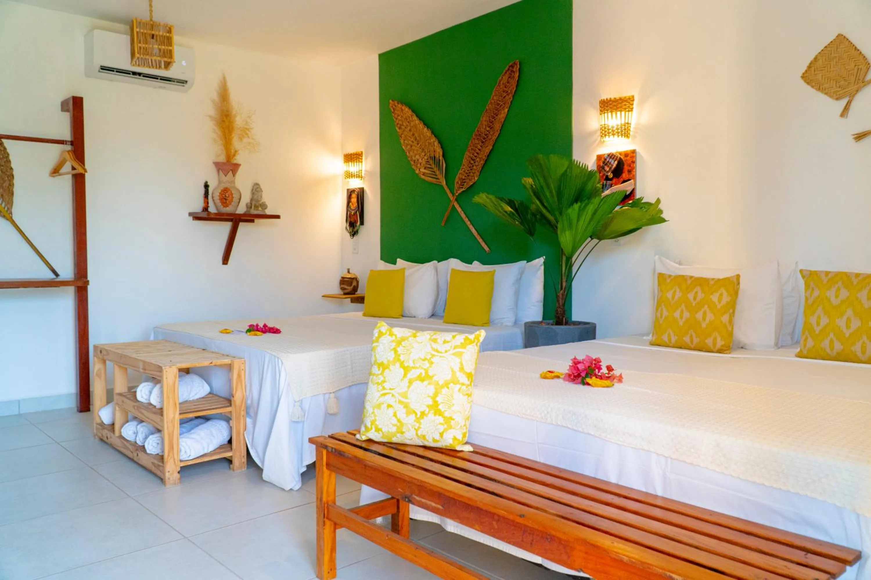 Bedroom, Bed in Pousada Solarium de Gostoso