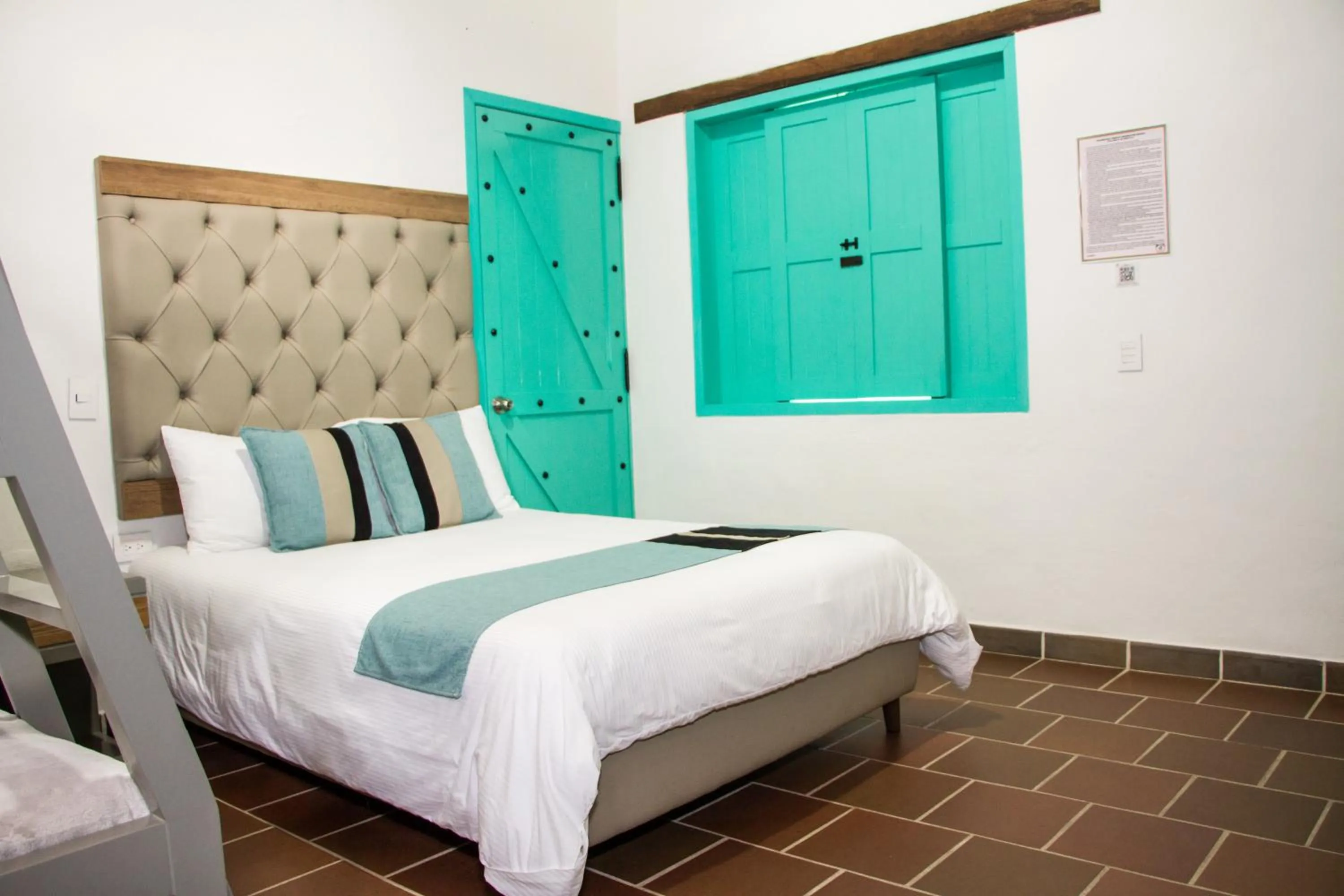 Bed in Hotel Mesa De Los Santos