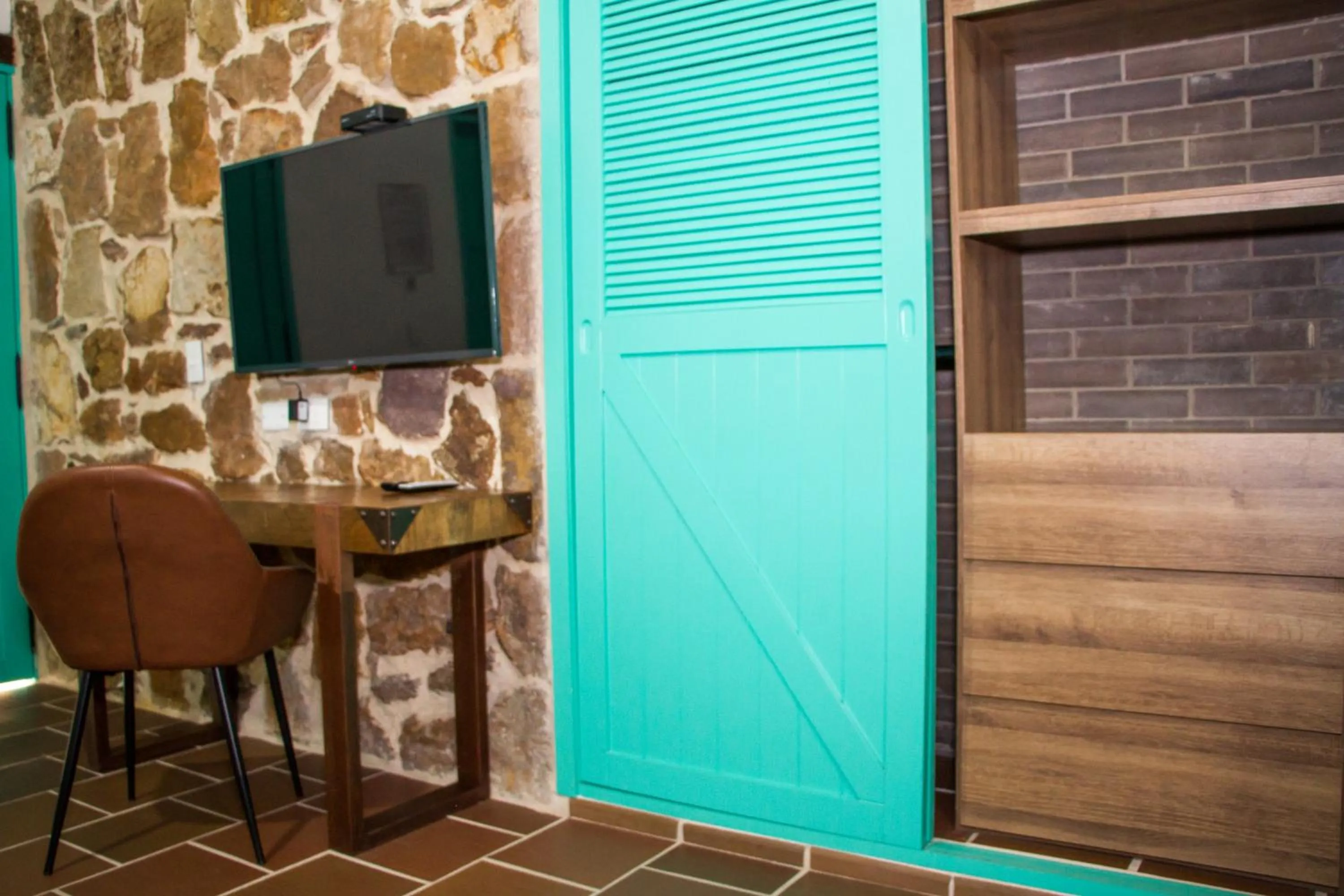 Communal lounge/ TV room in Hotel Mesa De Los Santos