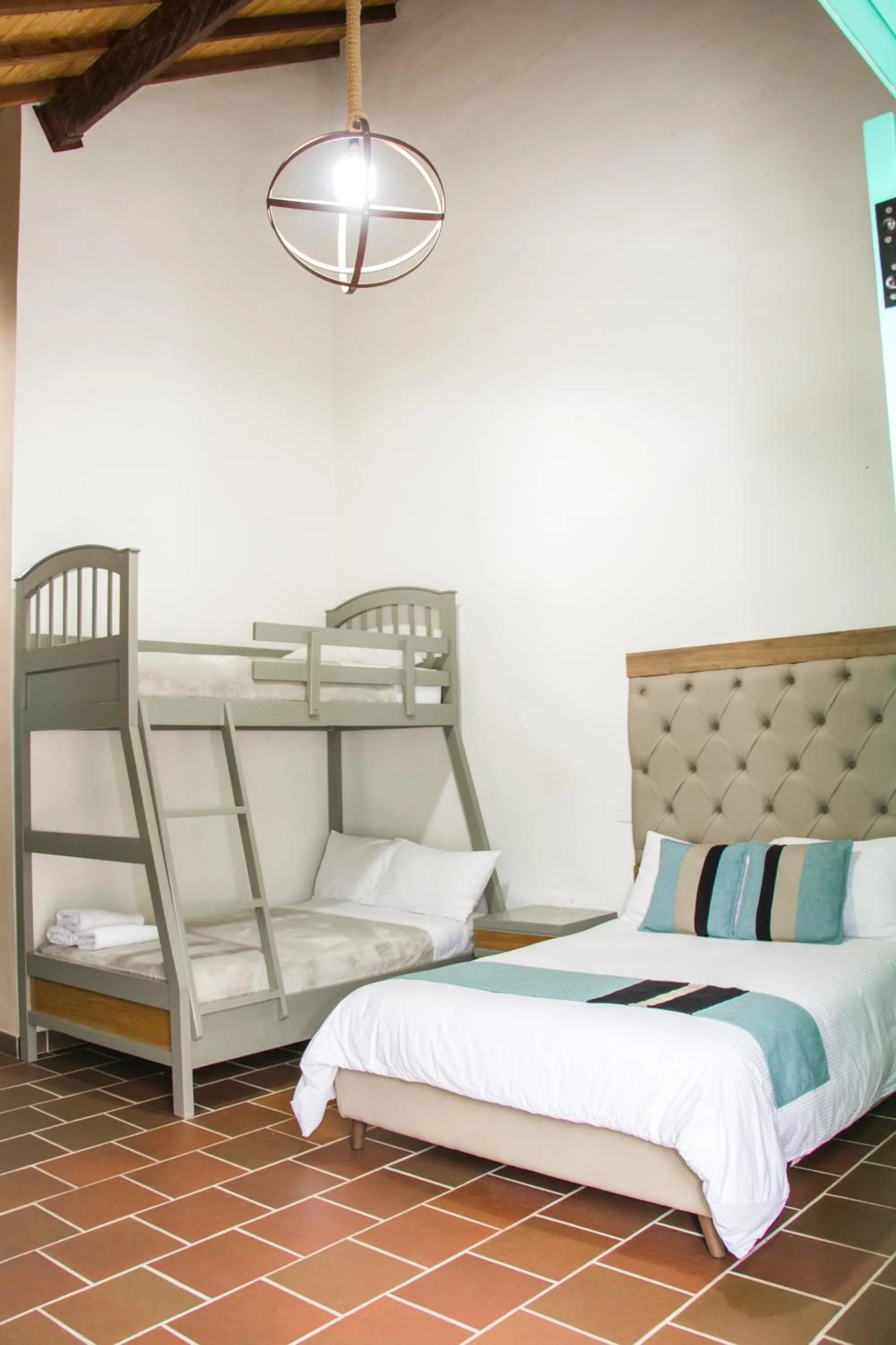 Bed in Hotel Mesa De Los Santos