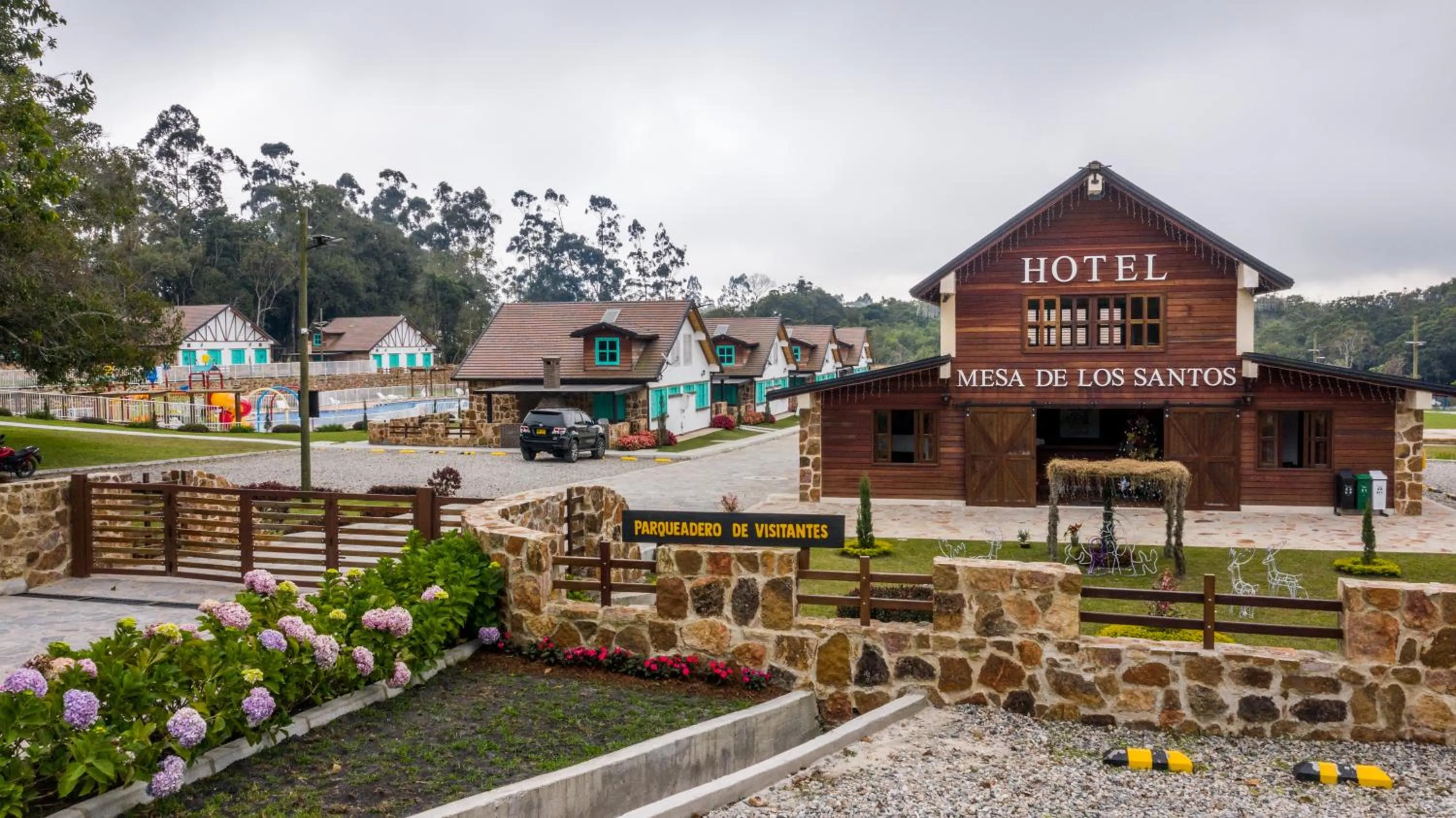 Property building in Hotel Mesa De Los Santos