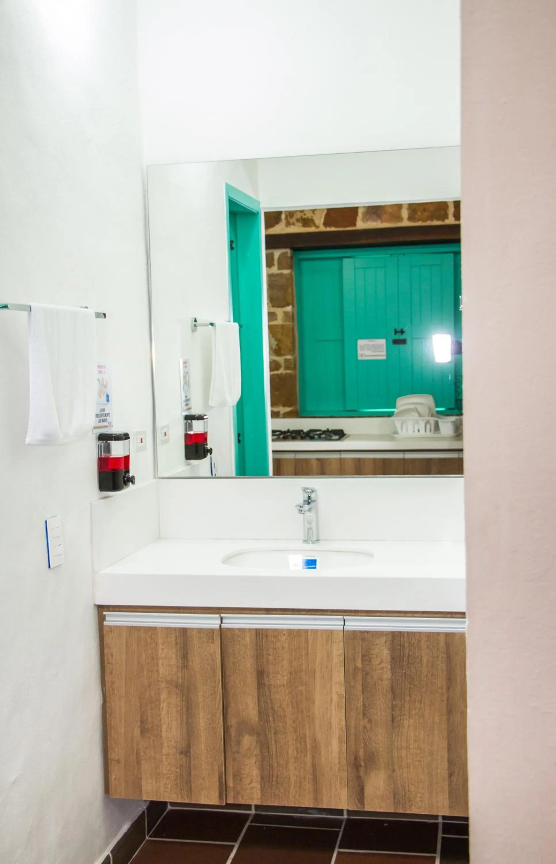 Bathroom in Hotel Mesa De Los Santos