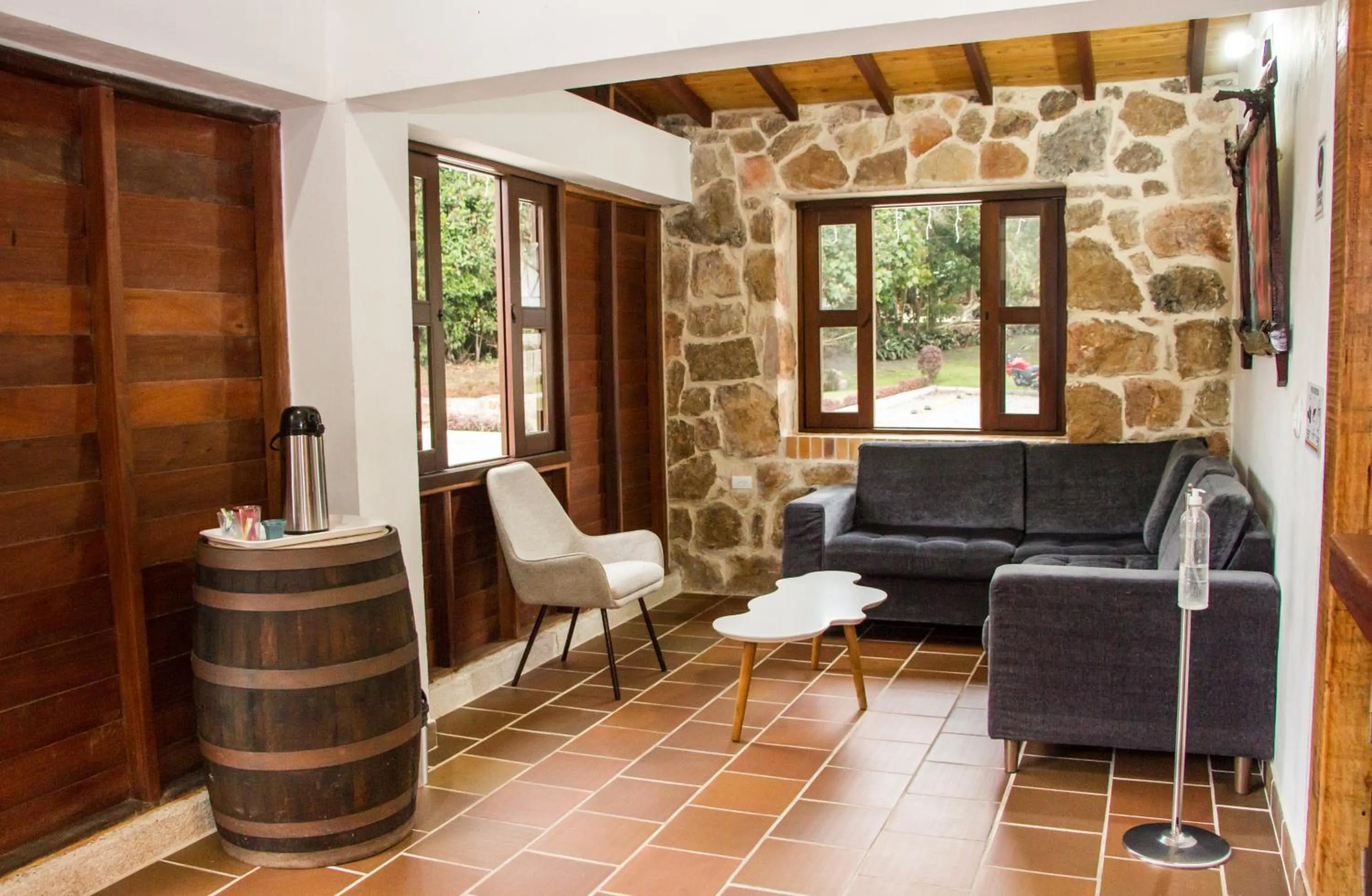 Lobby or reception in Hotel Mesa De Los Santos