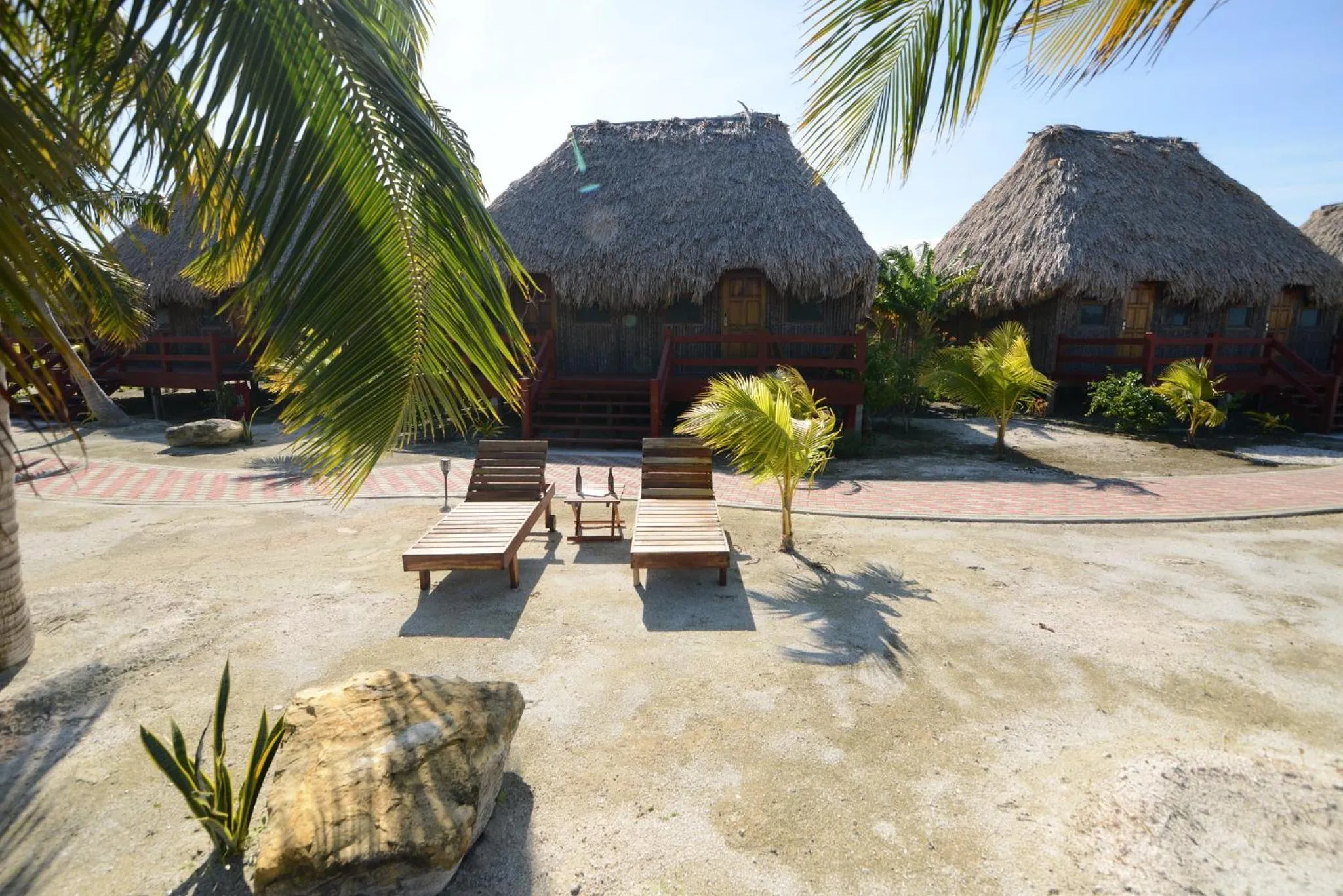 Beach in El Ben Cabañas