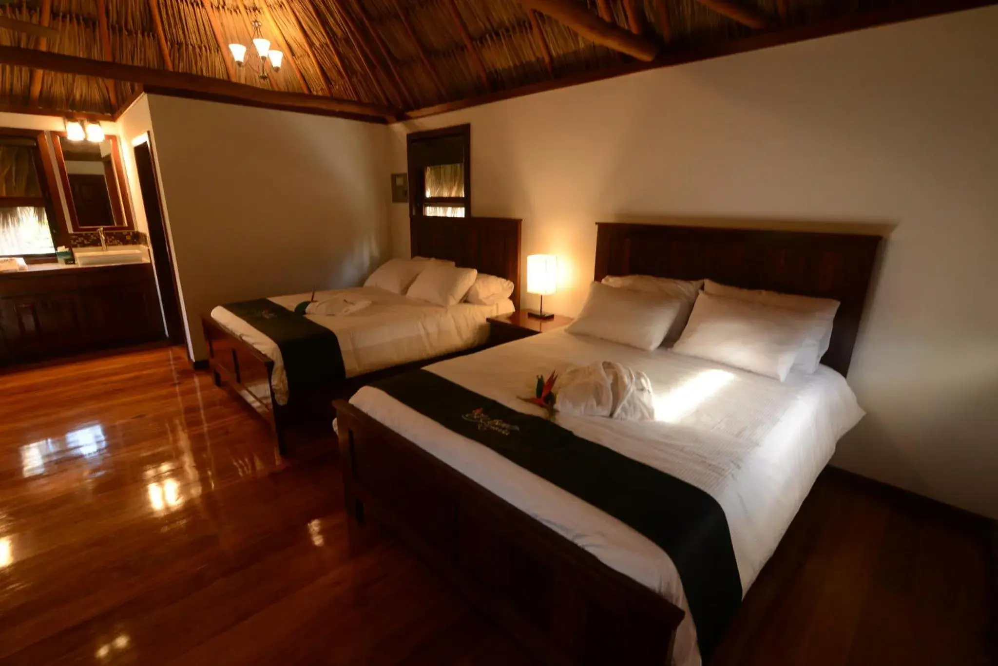 Double Room with Pool View in El Ben Cabañas Double Room with Pool View in El Ben Cabañas