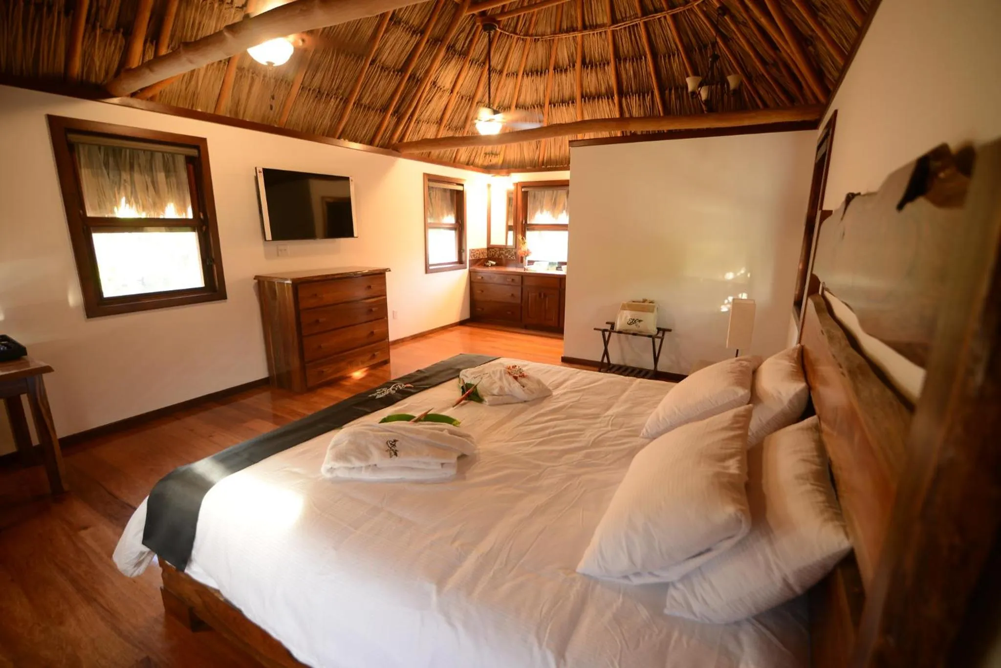 Photo of the whole room, Bed in El Ben Cabañas