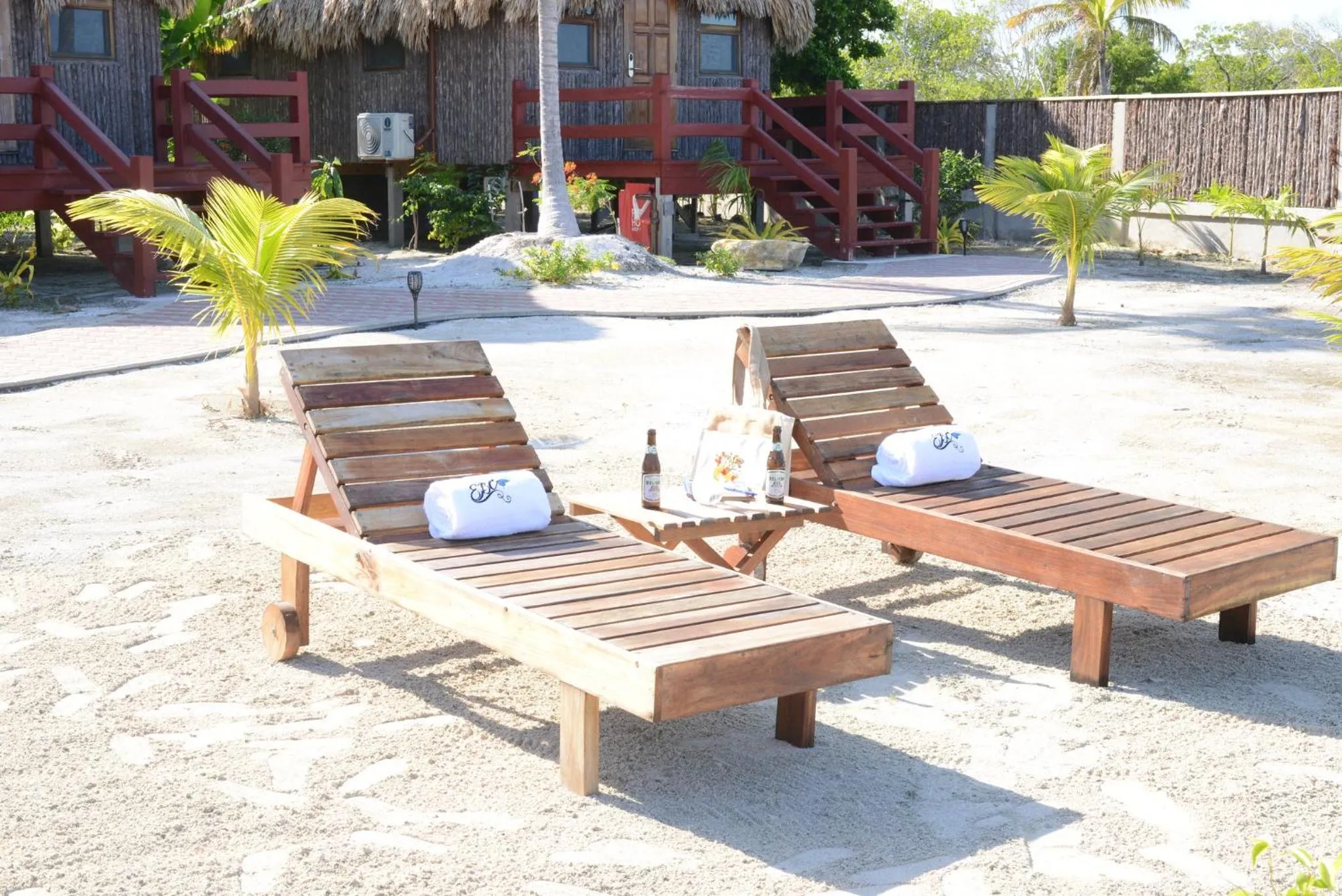 Beach in El Ben Cabañas