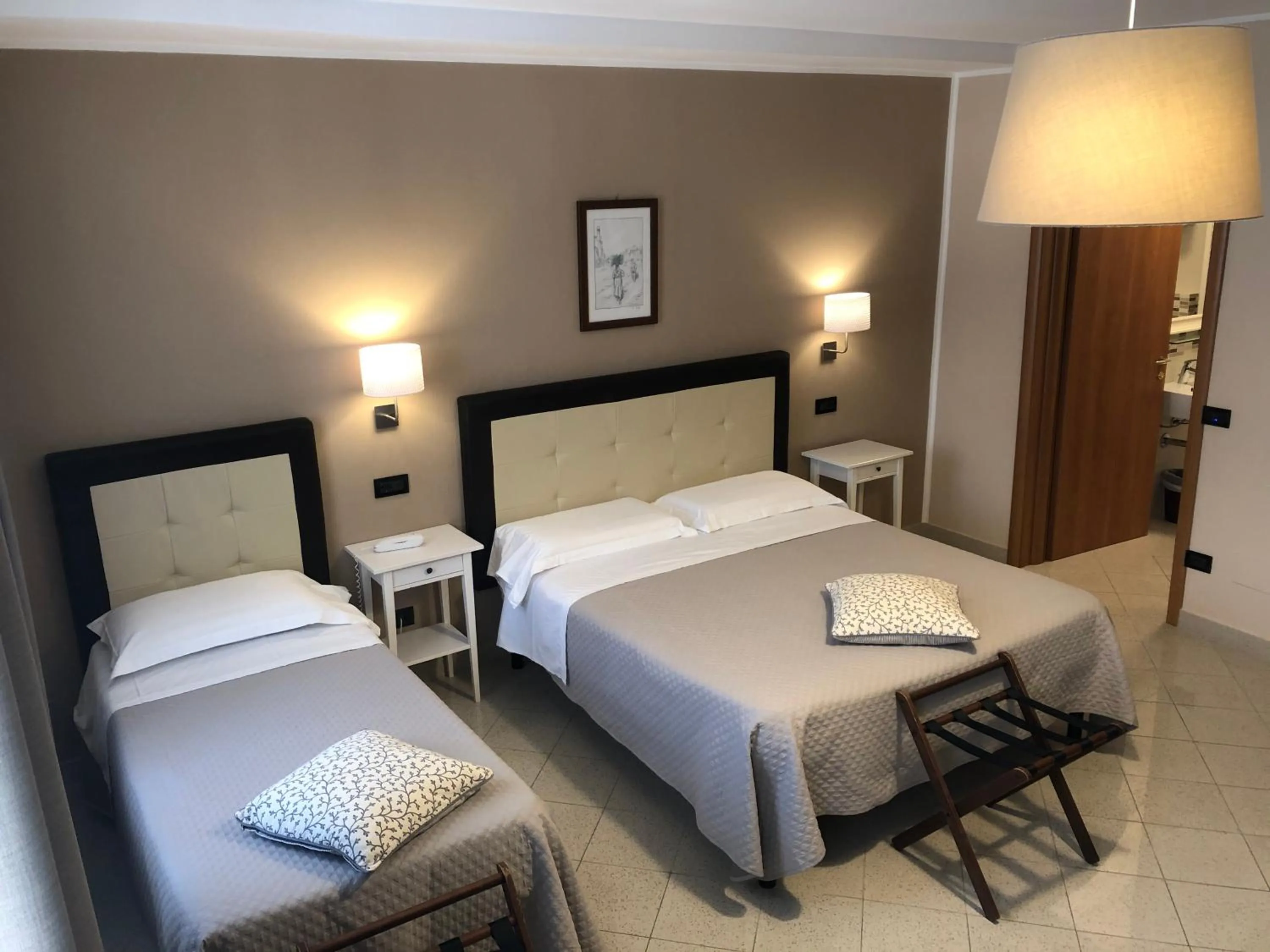 Bed in Hotel Di Stefano