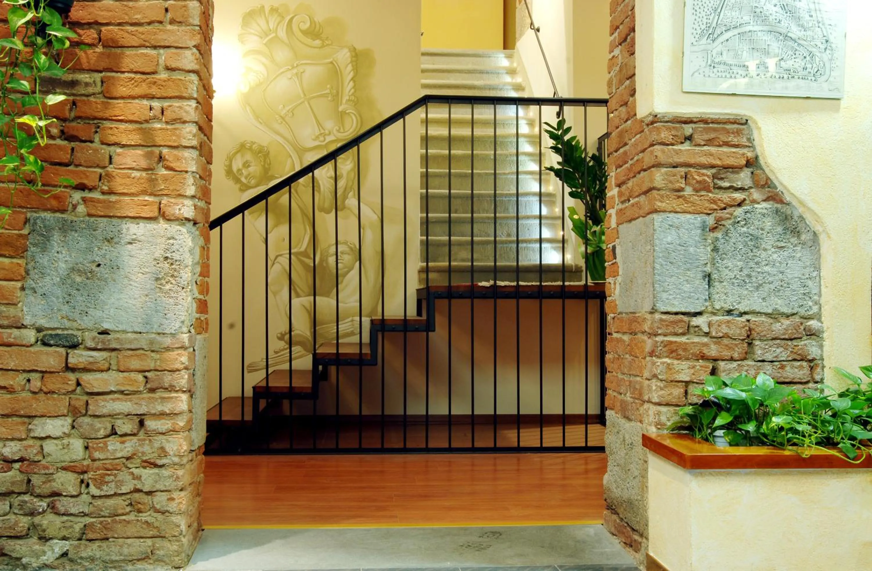 Decorative detail in Hotel Di Stefano