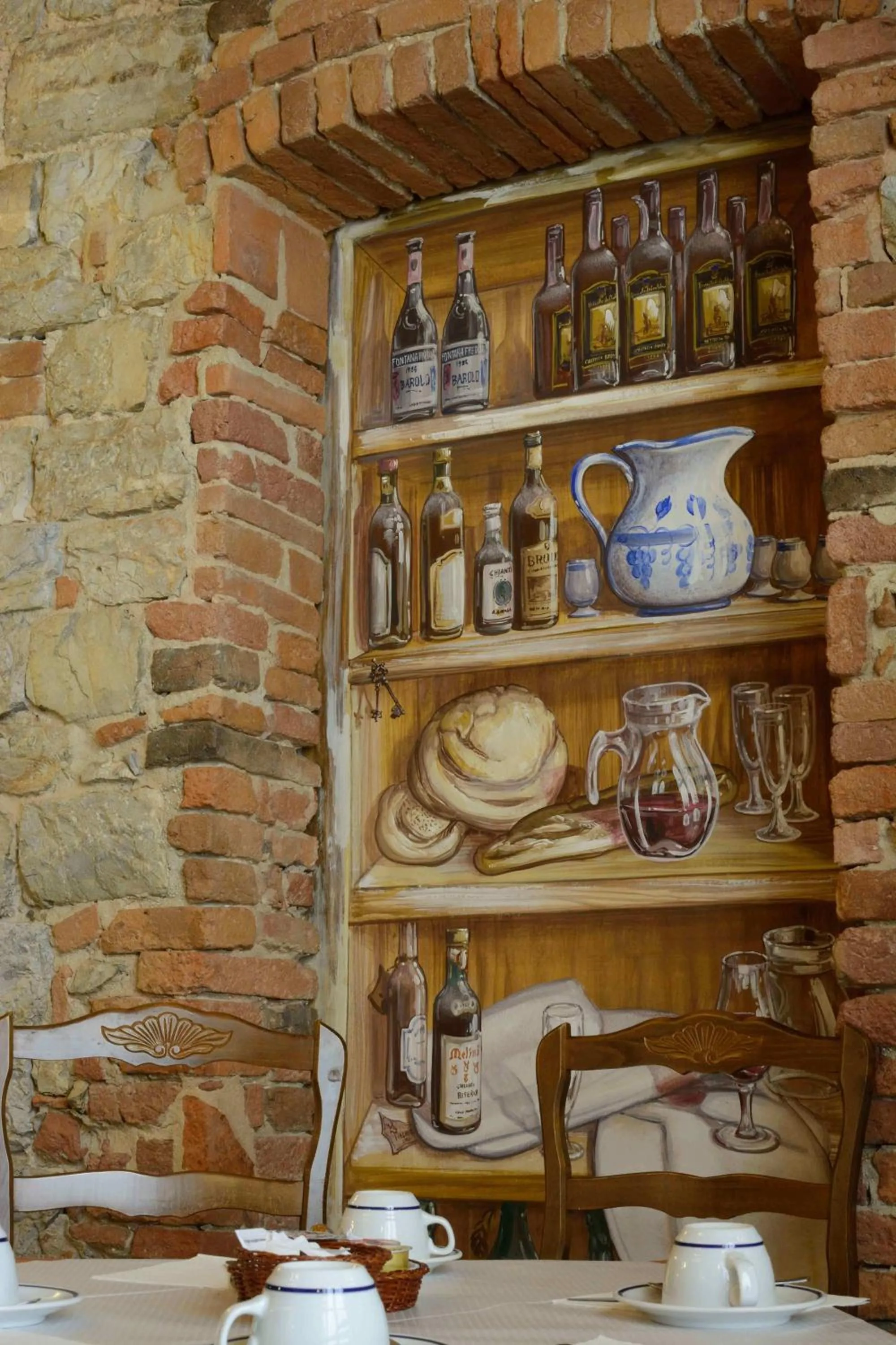 Decorative detail in Hotel Di Stefano