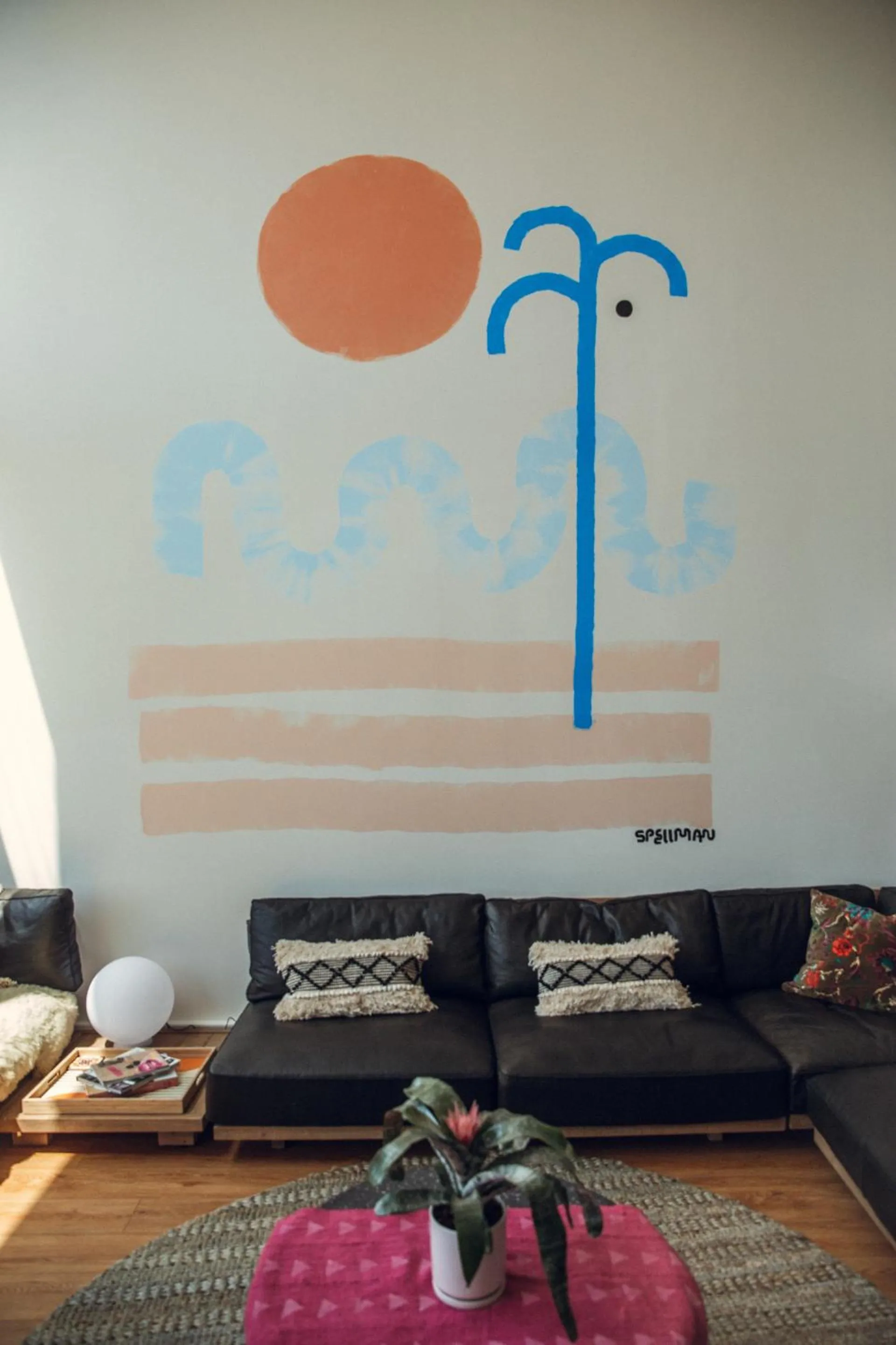 Living room in STAY OPEN Venice Beach