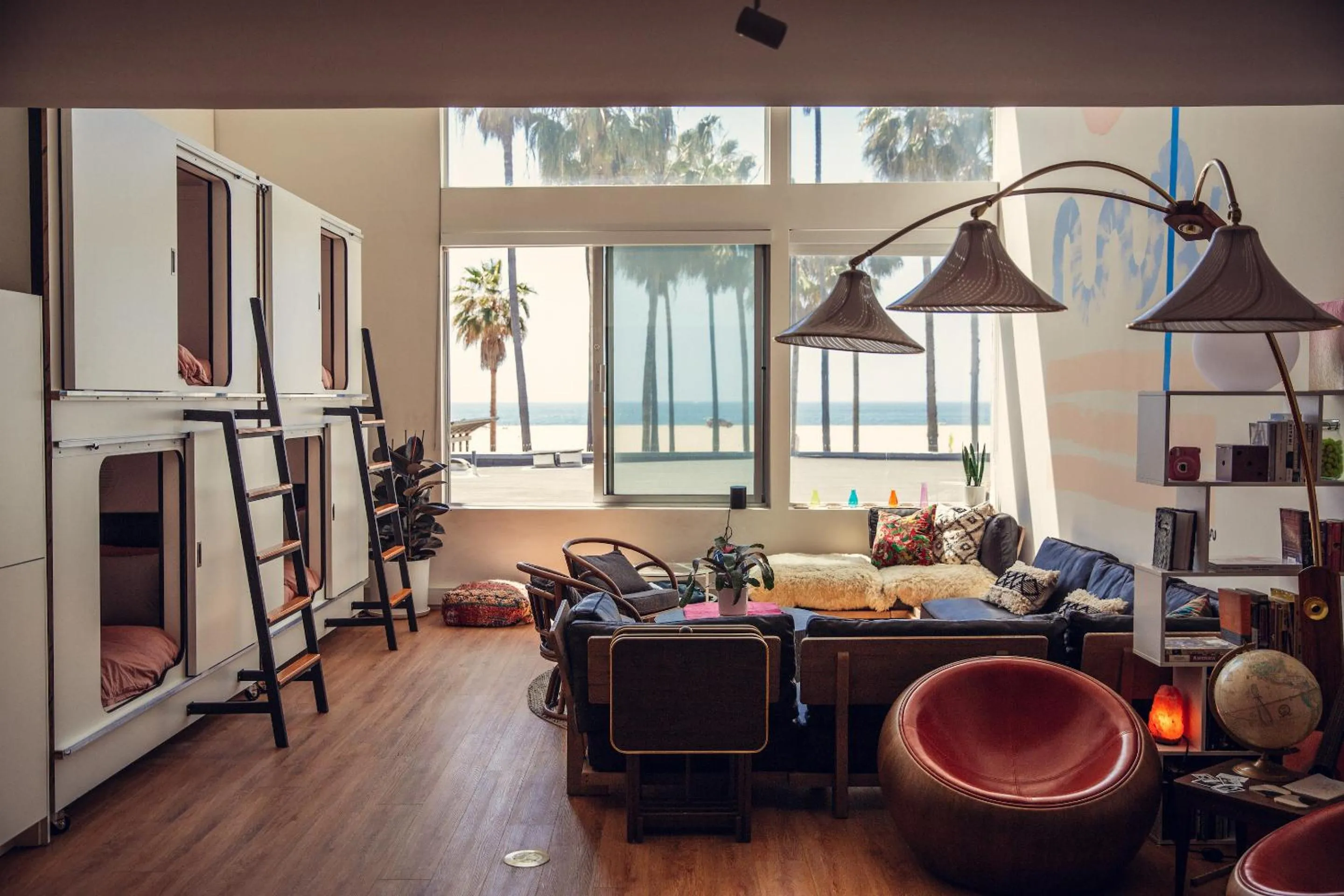 Living room in STAY OPEN Venice Beach