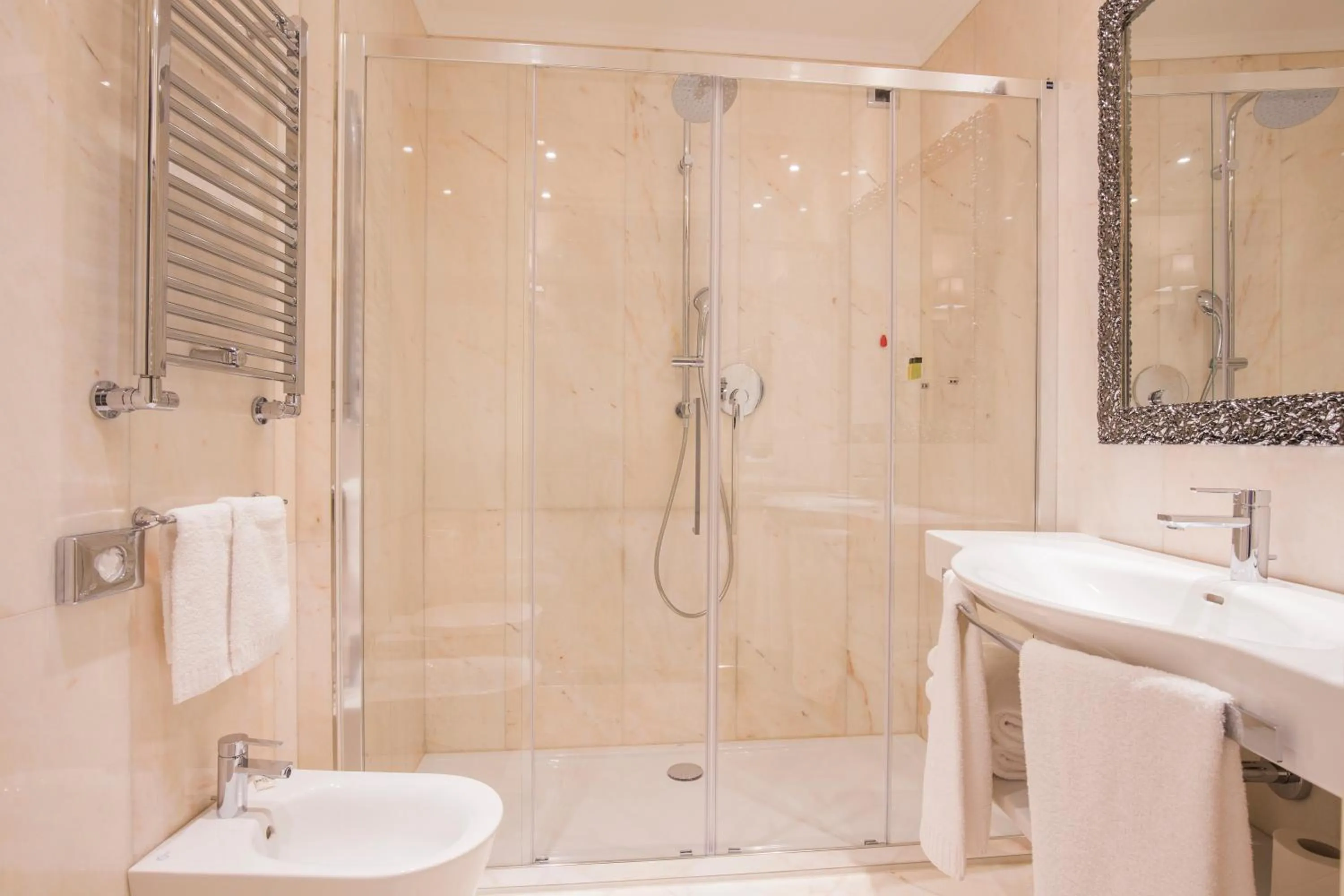 Toilet in Hotel San Pietro