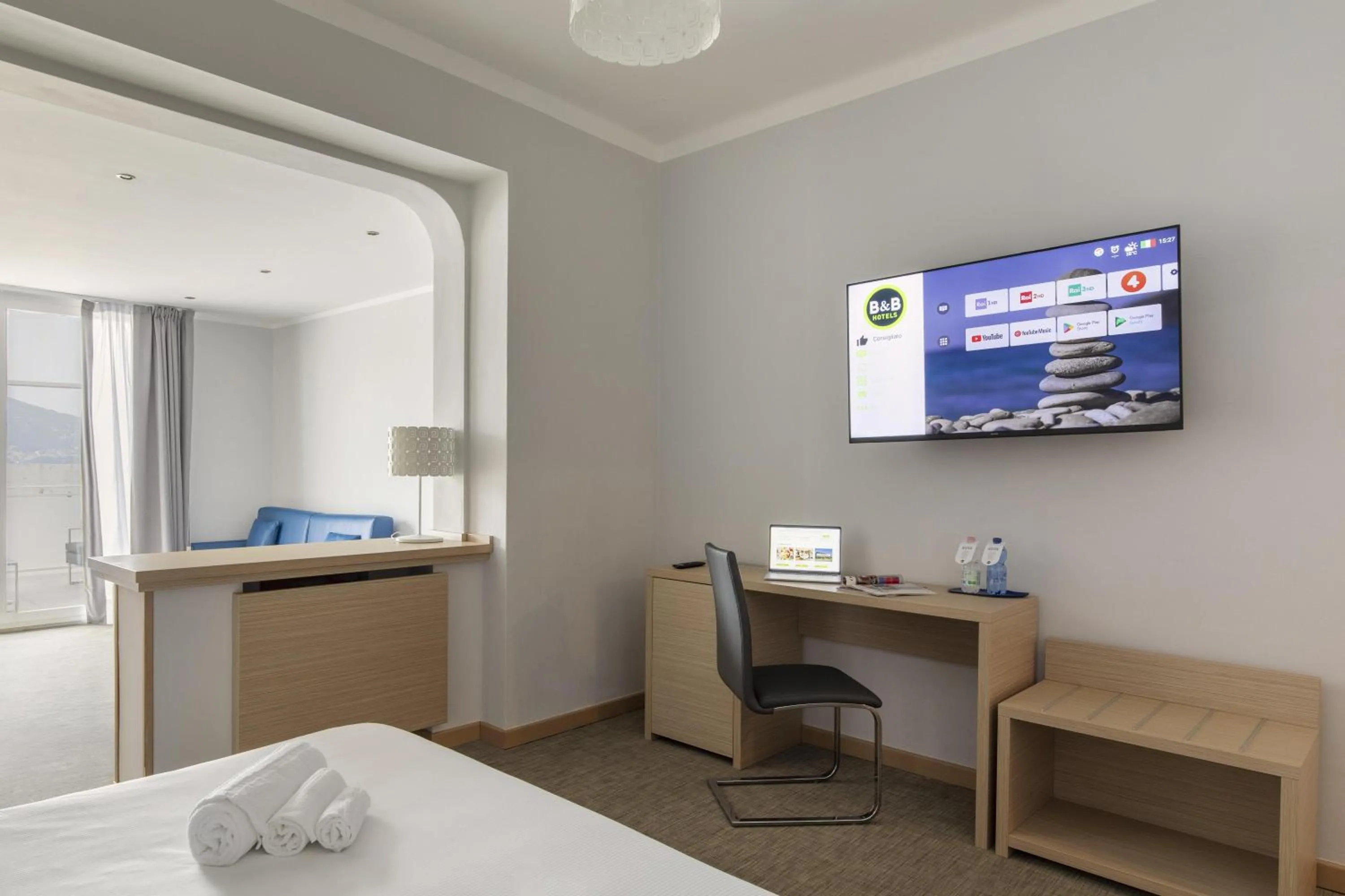 Photo of the whole room, Bed in B&B Hotels Park Hotel Suisse Santa Margherita Ligure