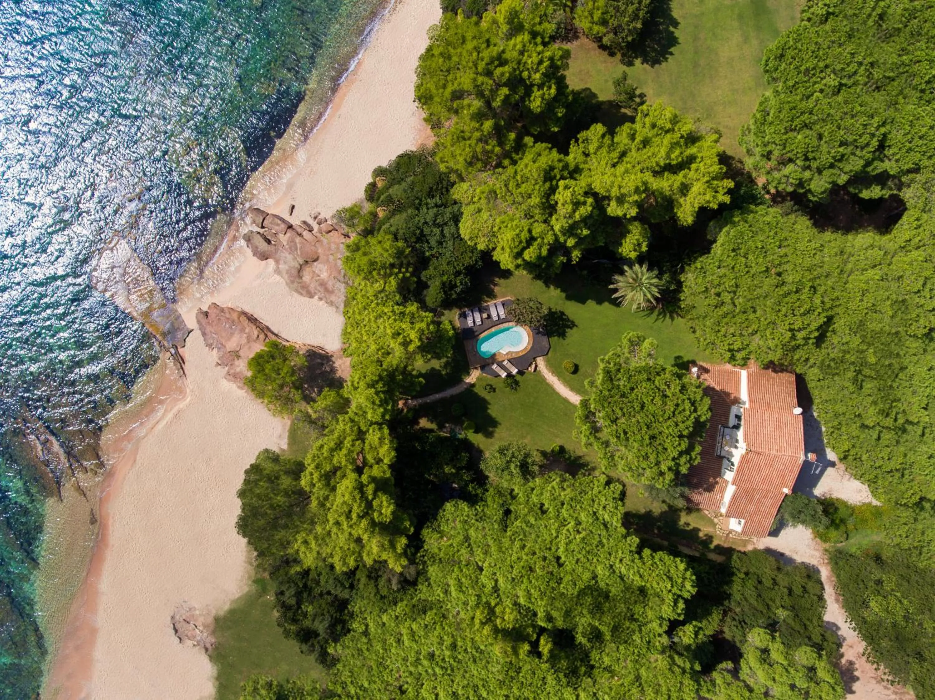 Beach in Luna Sardinia