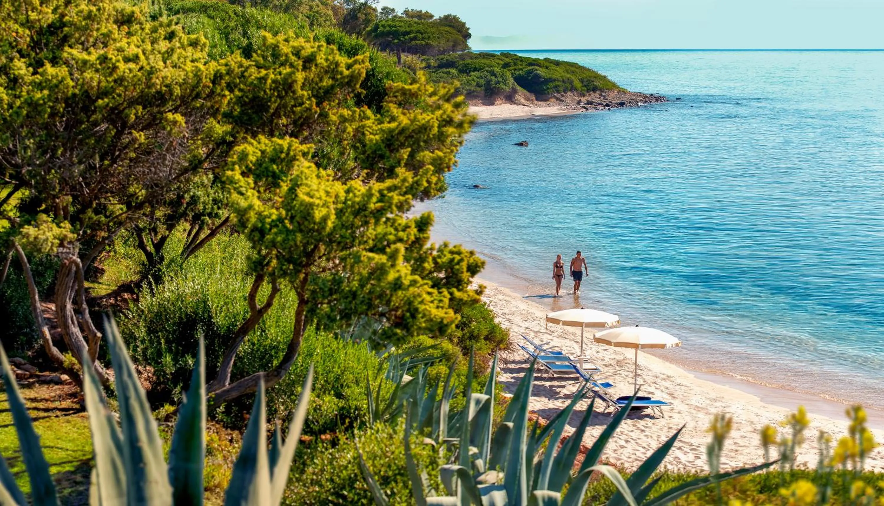 Beach in Luna Sardinia