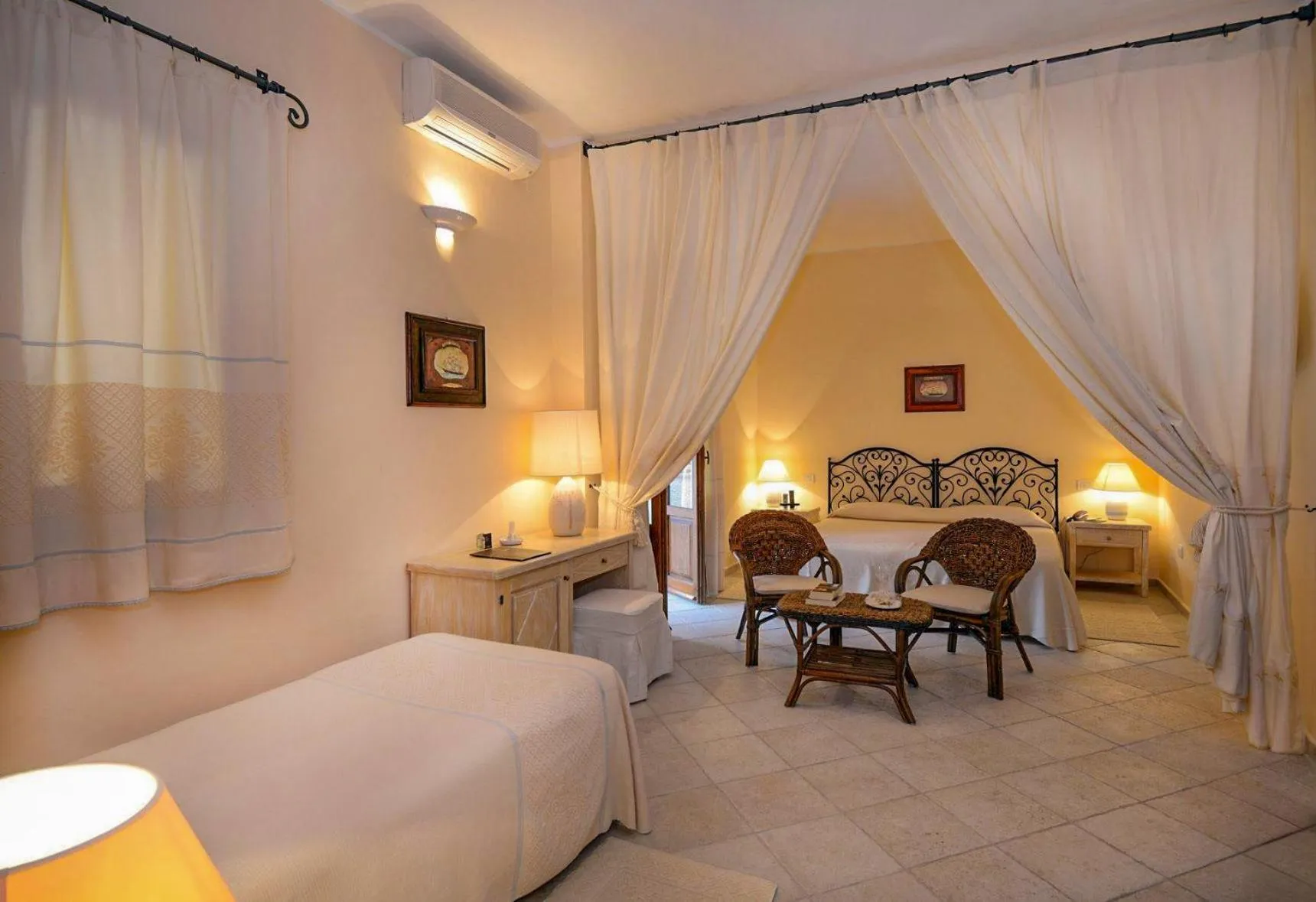 Bedroom in Luna Sardinia