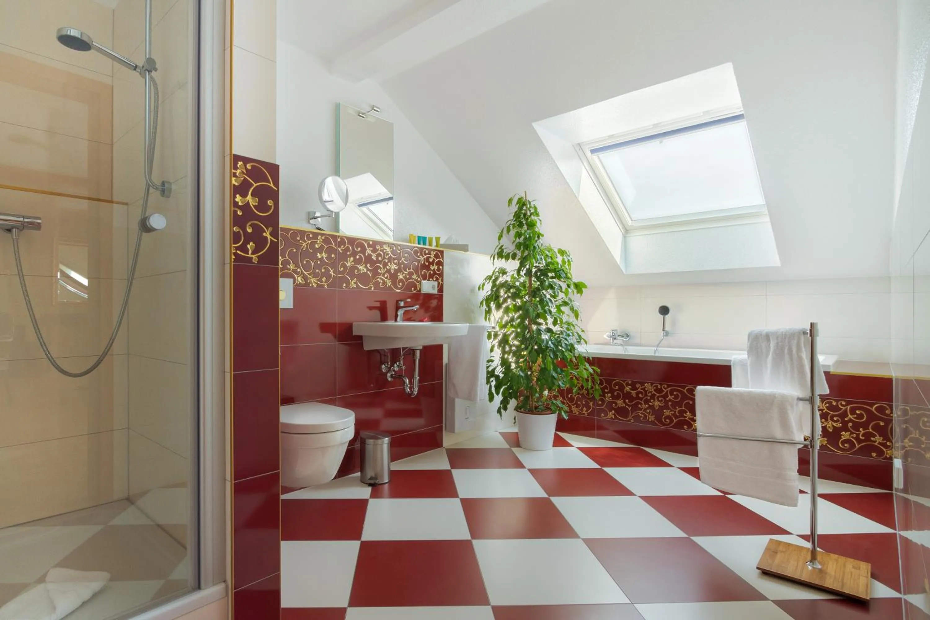 Bathroom in Hotel l'adresse garni