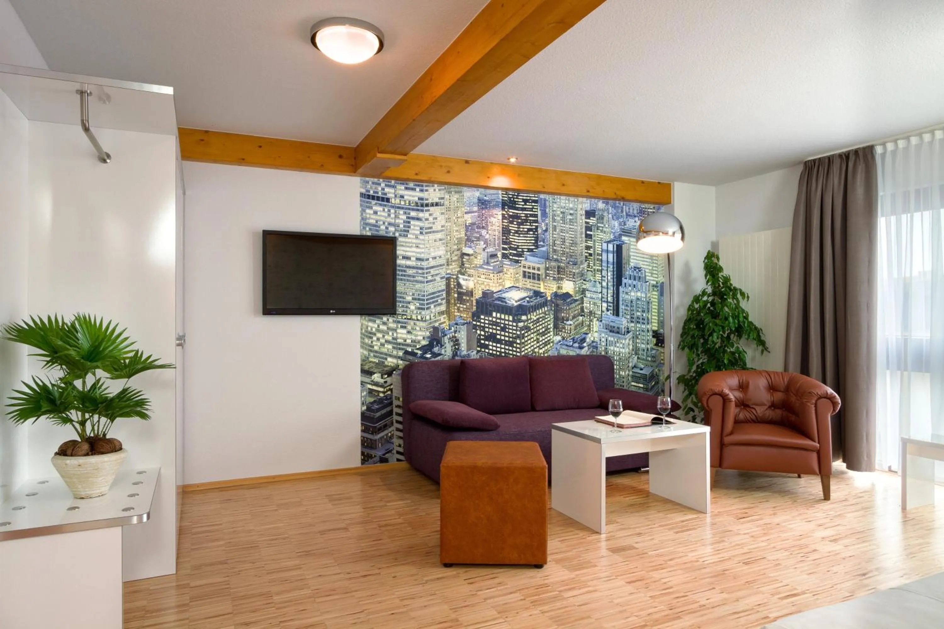 Bedroom in Hotel l'adresse garni