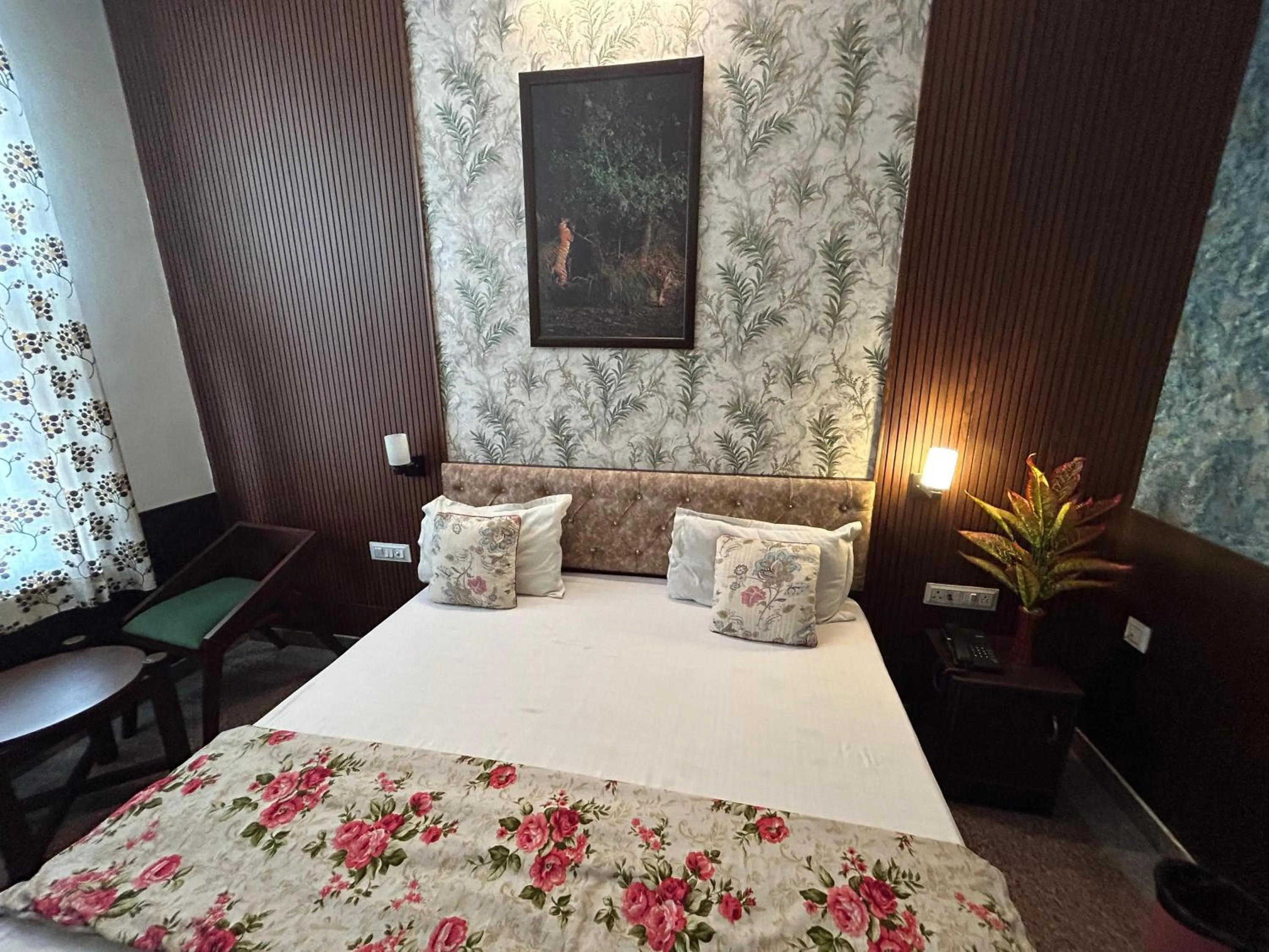 Bedroom, Bed in ASHOKA PALACE