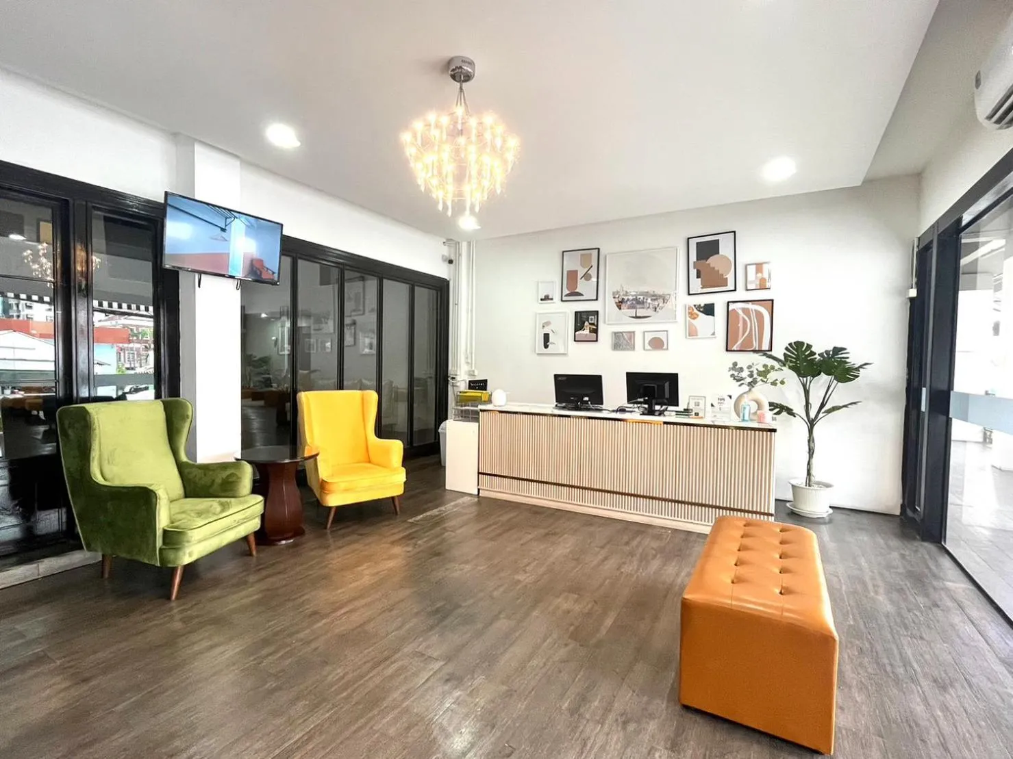 Lobby or reception in The Ram Hotel