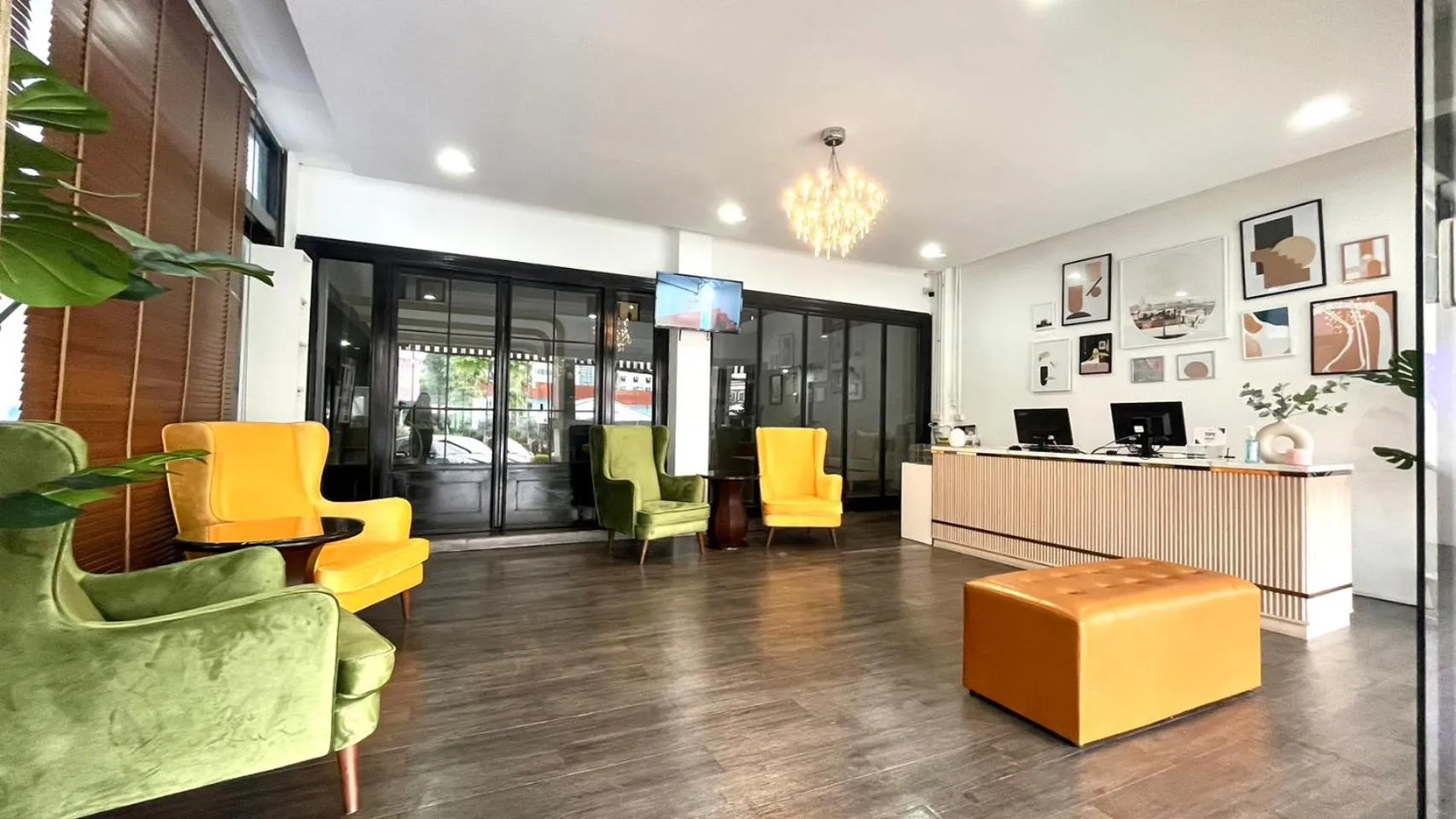 Lobby or reception in The Ram Hotel