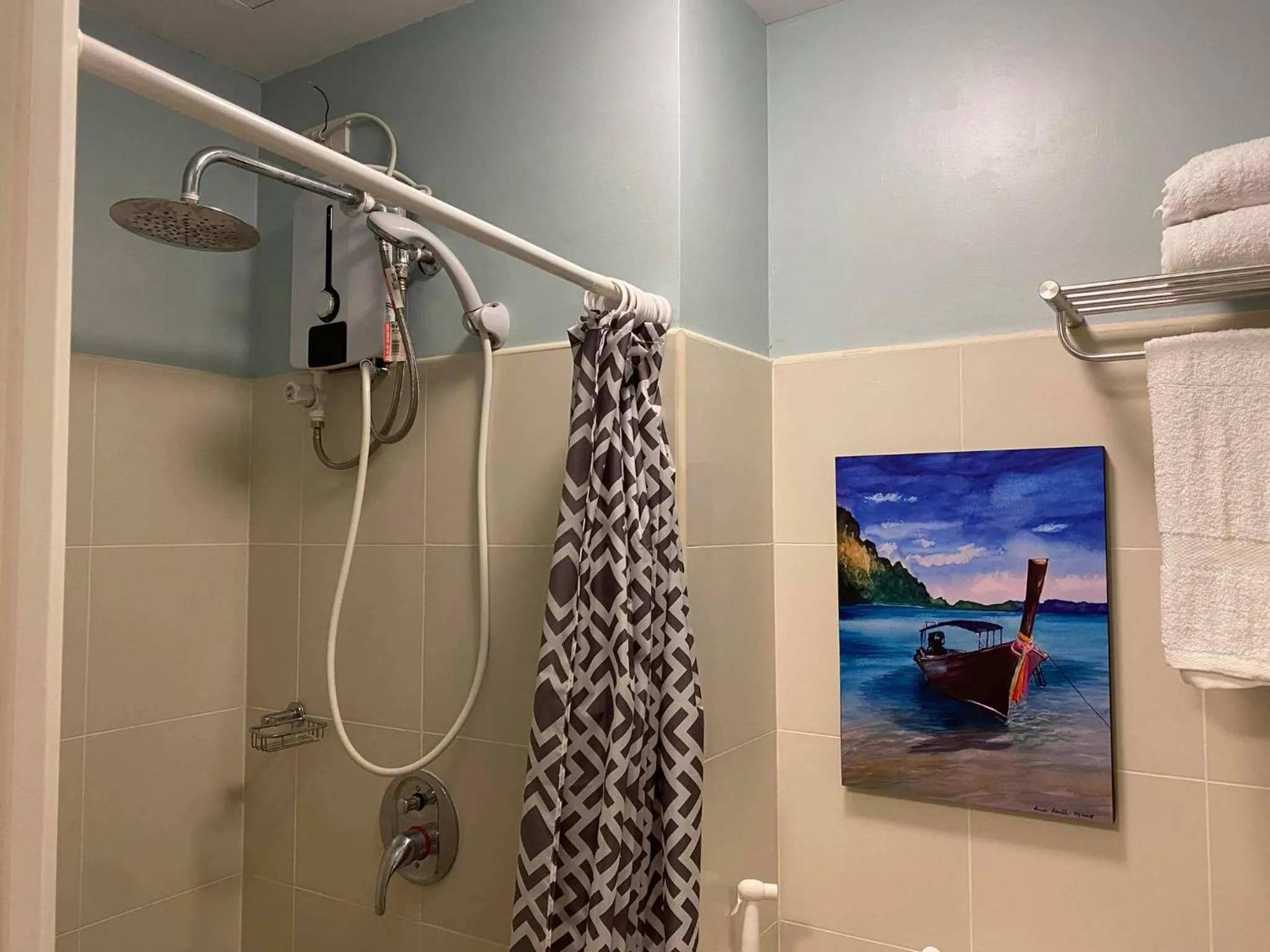 Bathroom in The Place SMDC Wind Residences Tagaytay