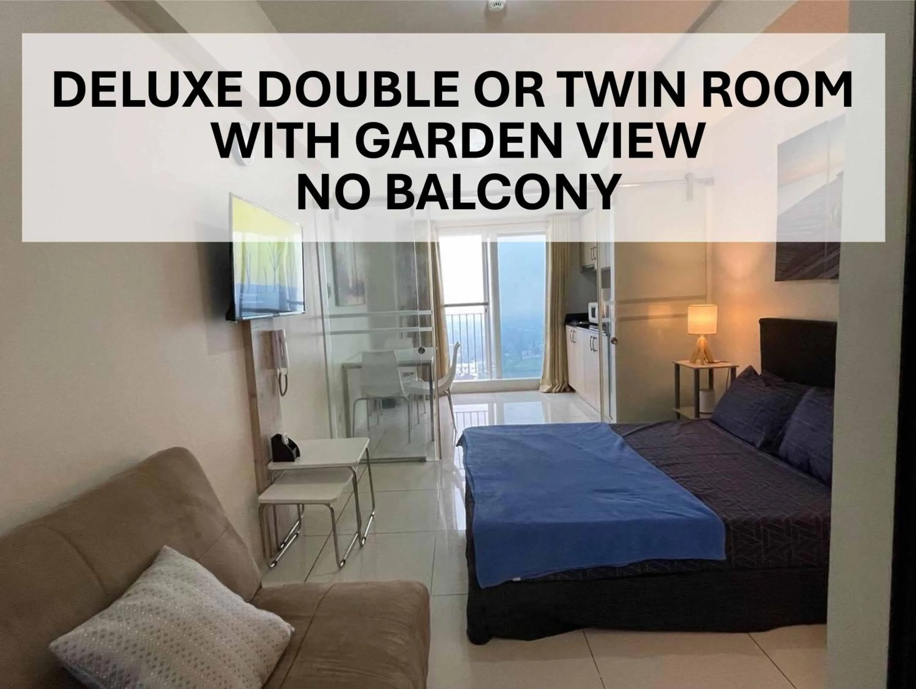 Photo of the whole room, Bed in The Place SMDC Wind Residences Tagaytay