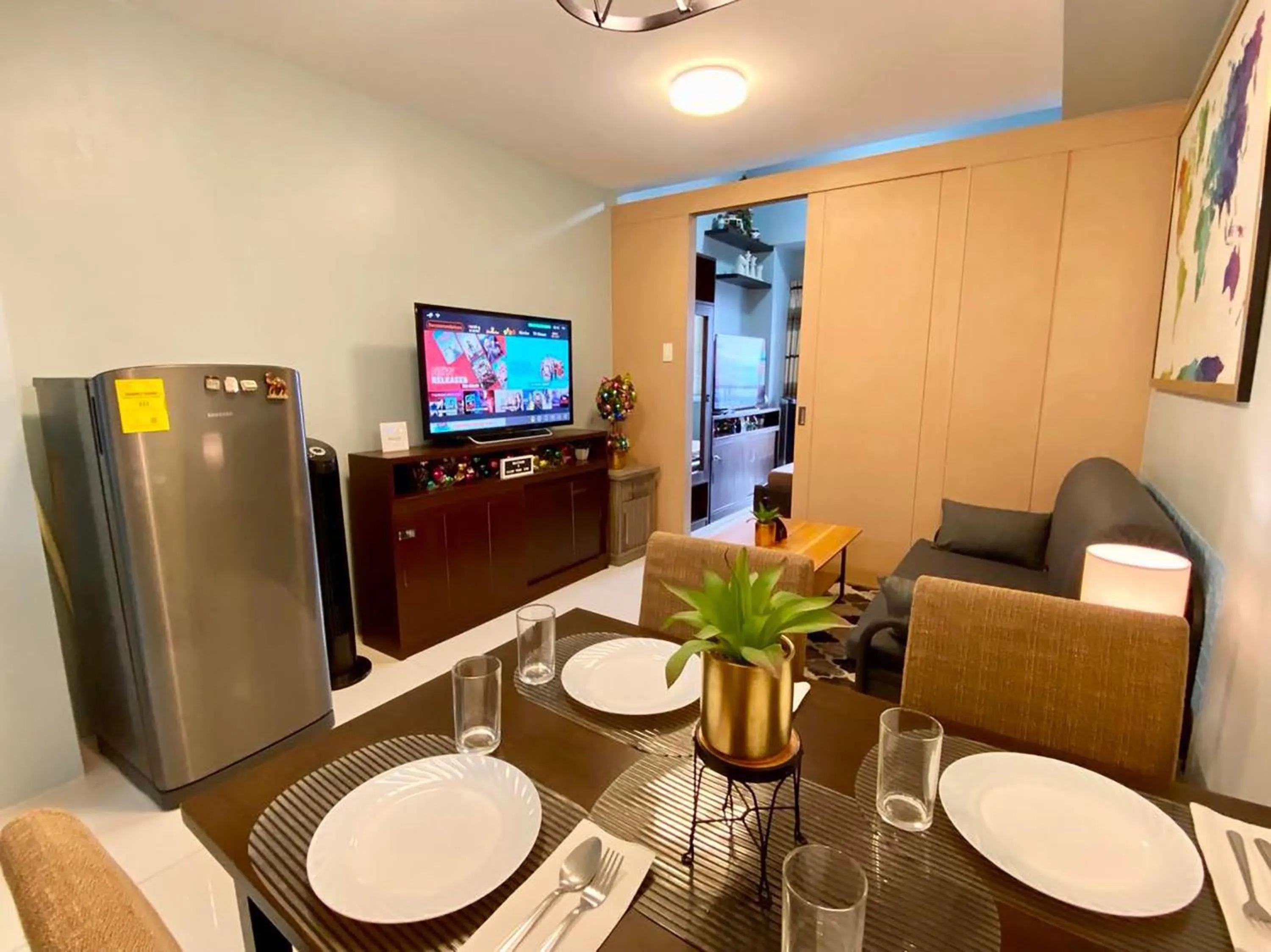 Dining area in The Place SMDC Wind Residences Tagaytay