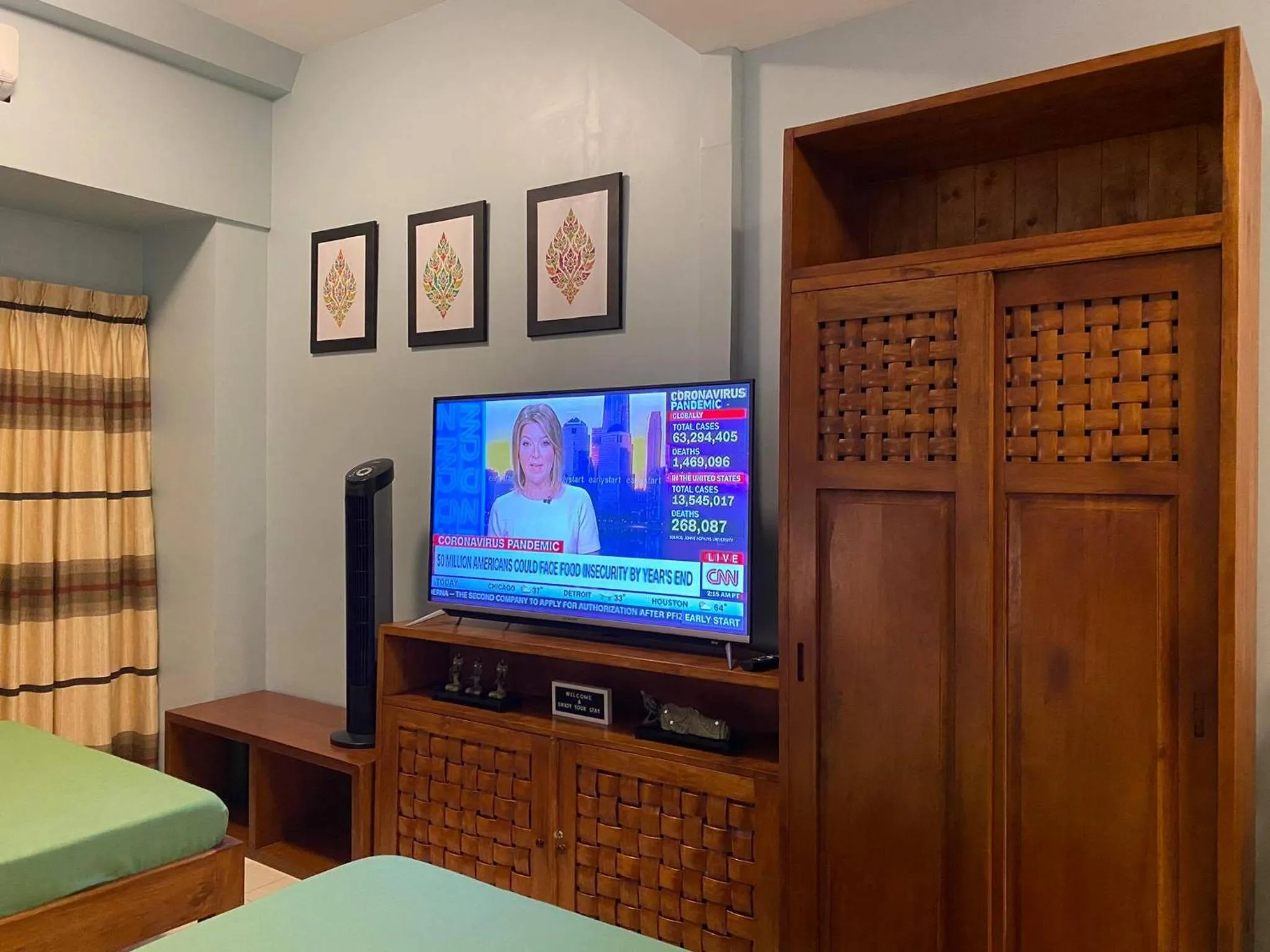 TV and multimedia, Bed in The Place SMDC Wind Residences Tagaytay